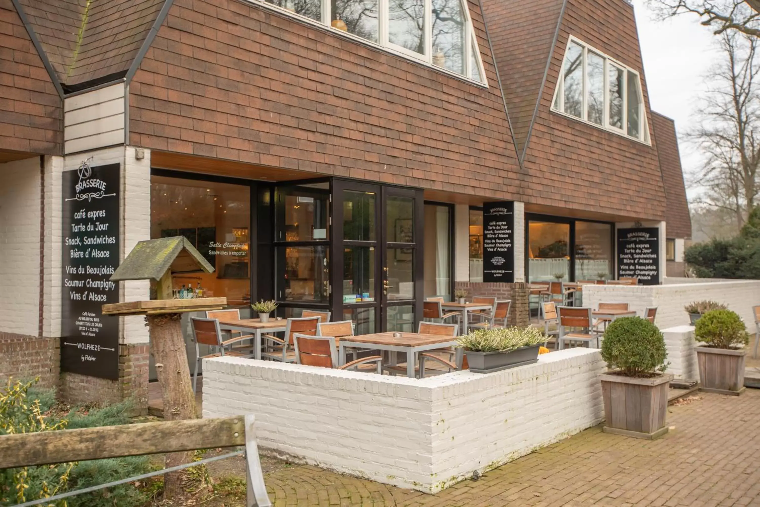 Balcony/Terrace in Fletcher Hotel-Restaurant Wolfheze