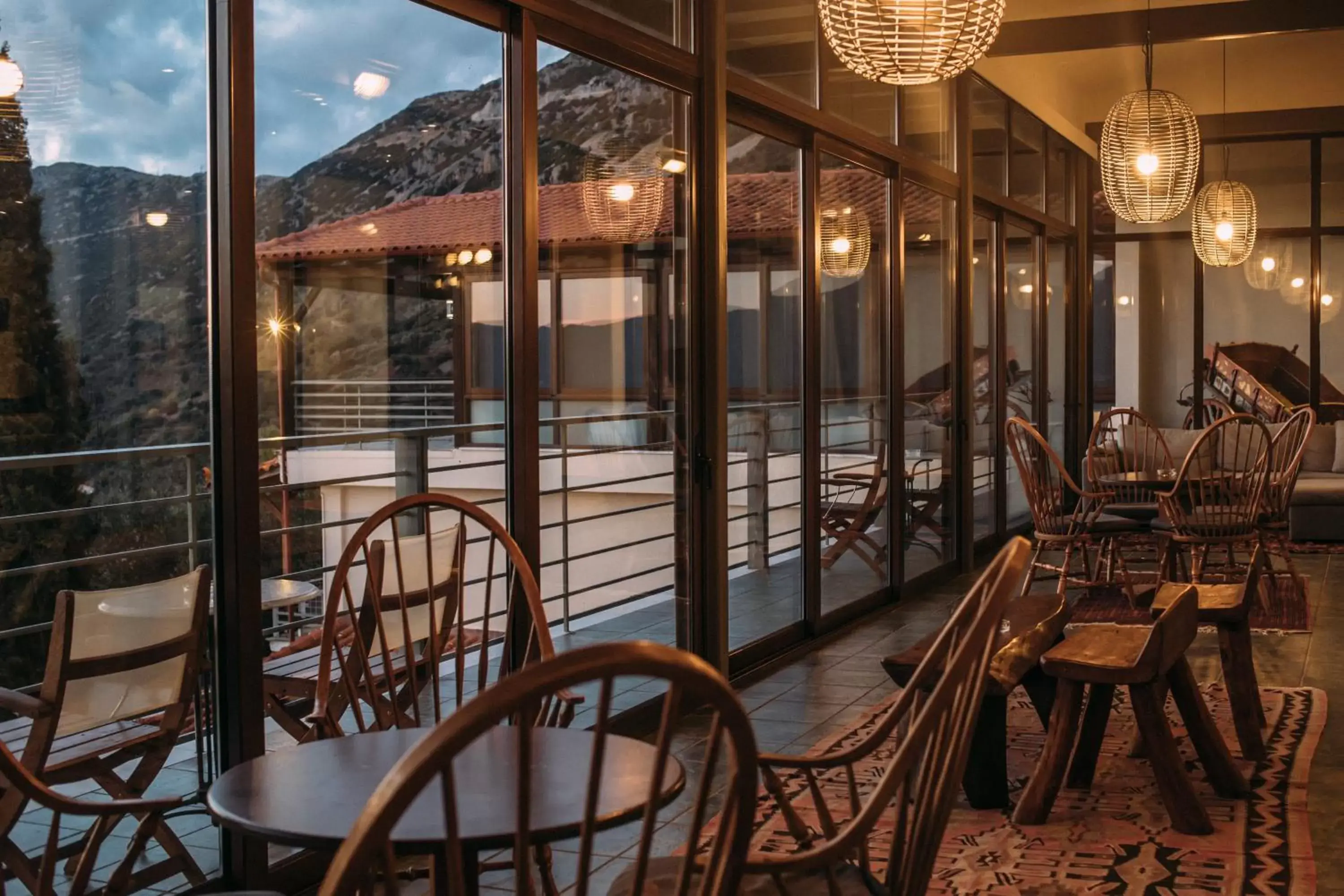 Lounge or bar, Lounge/Bar in Domotel Anemolia Mountain Resort