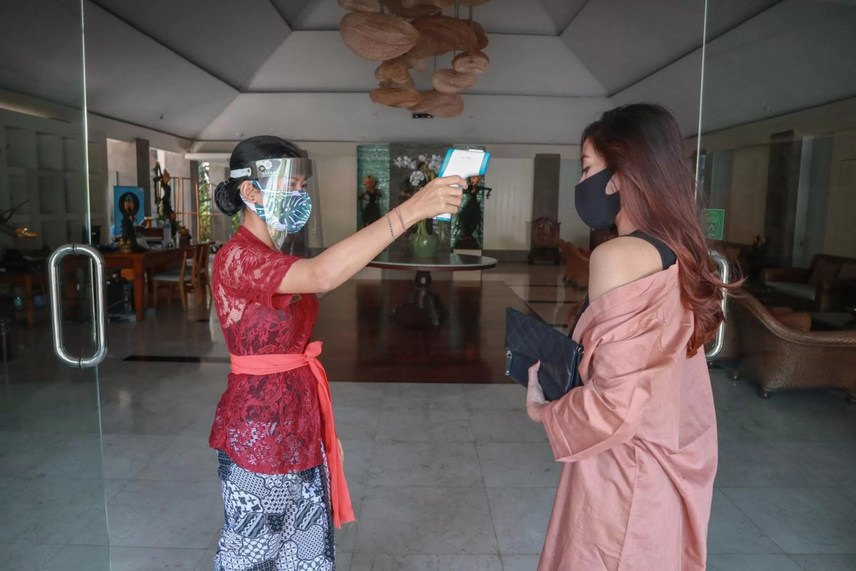 Guests in The Cakra Hotel