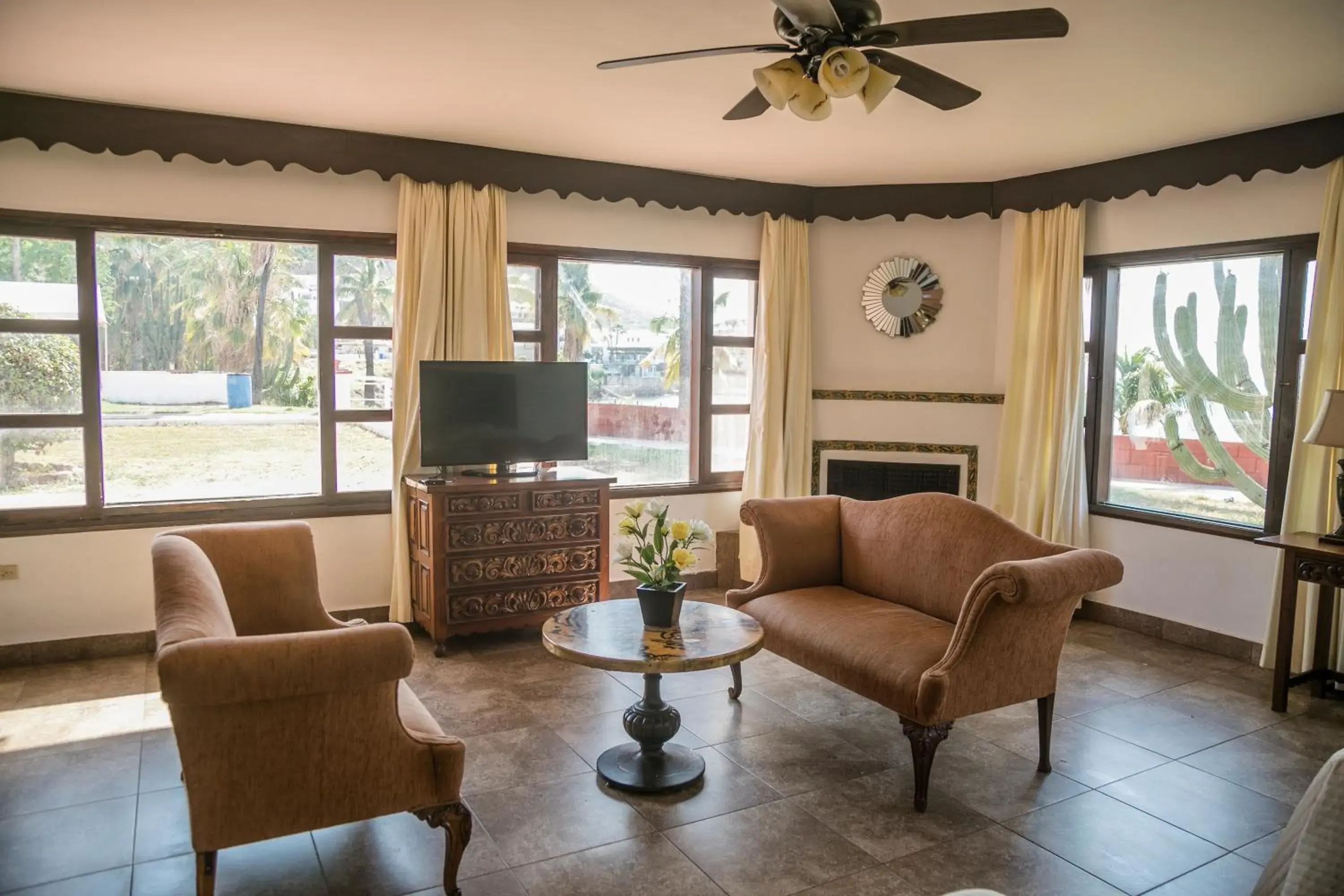 Living room, Seating Area in Hotel Playa de Cortes