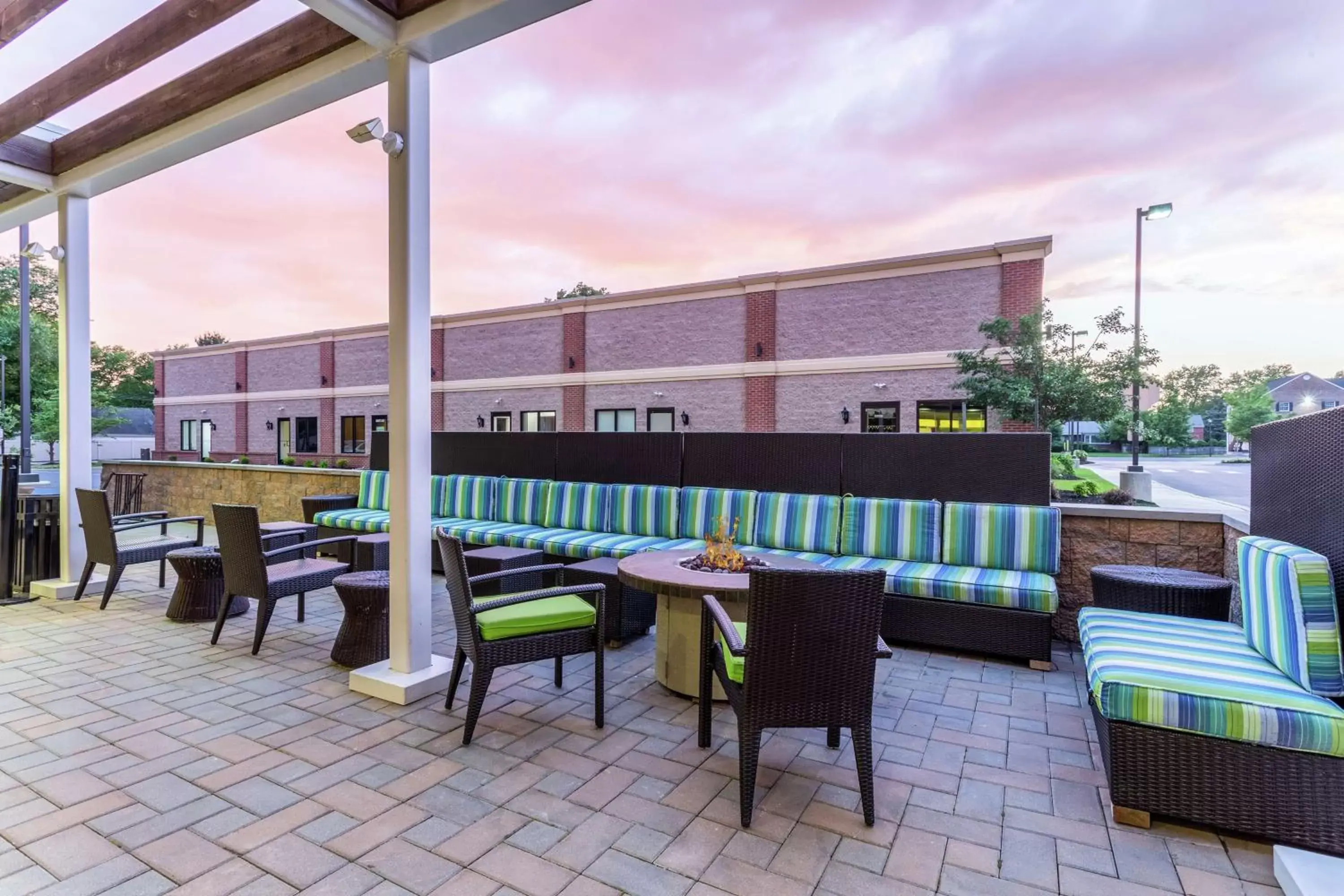 Patio in Home2 Suites Dover