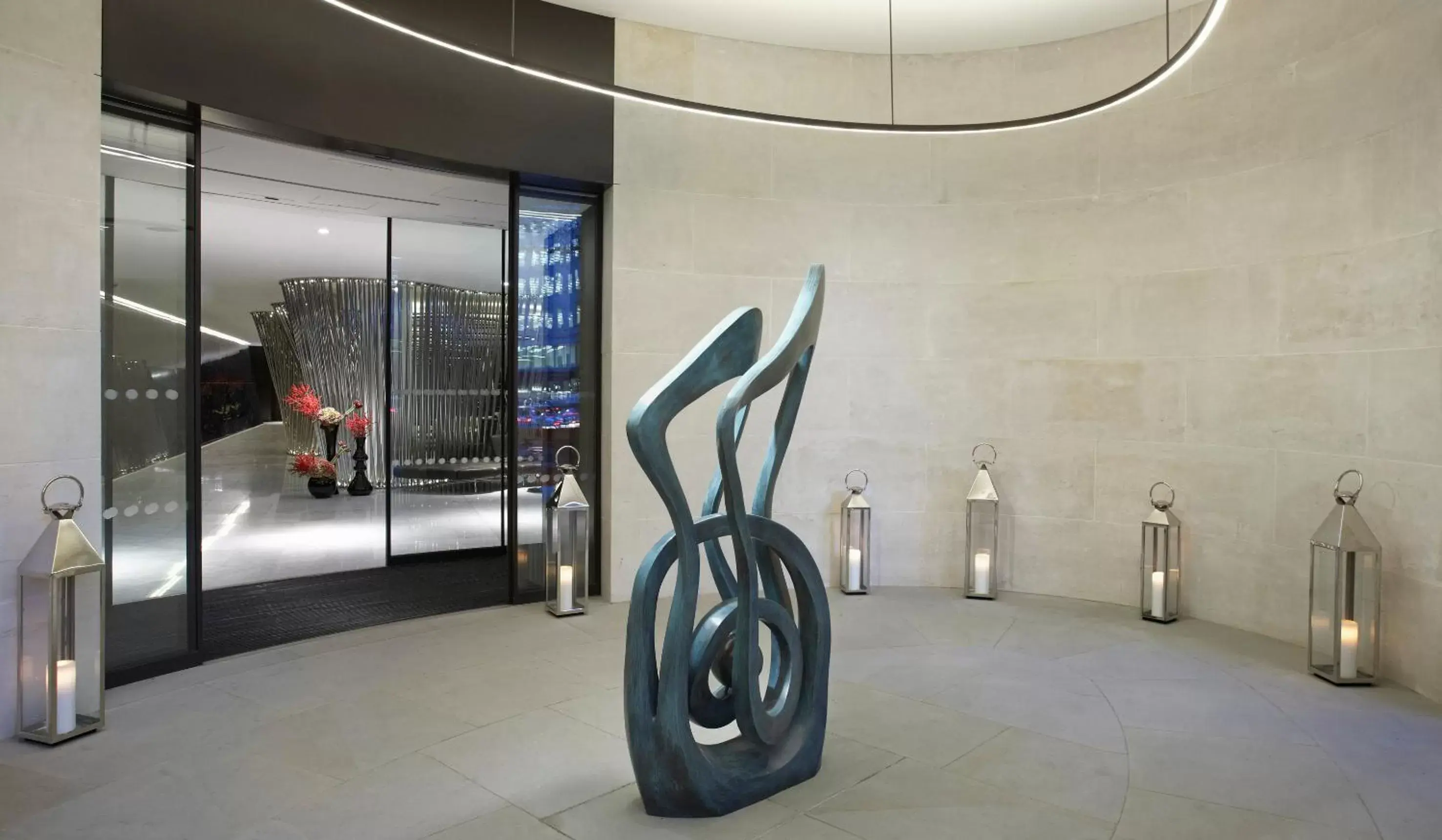 Lobby or reception, Fitness Center/Facilities in ME London by Melia