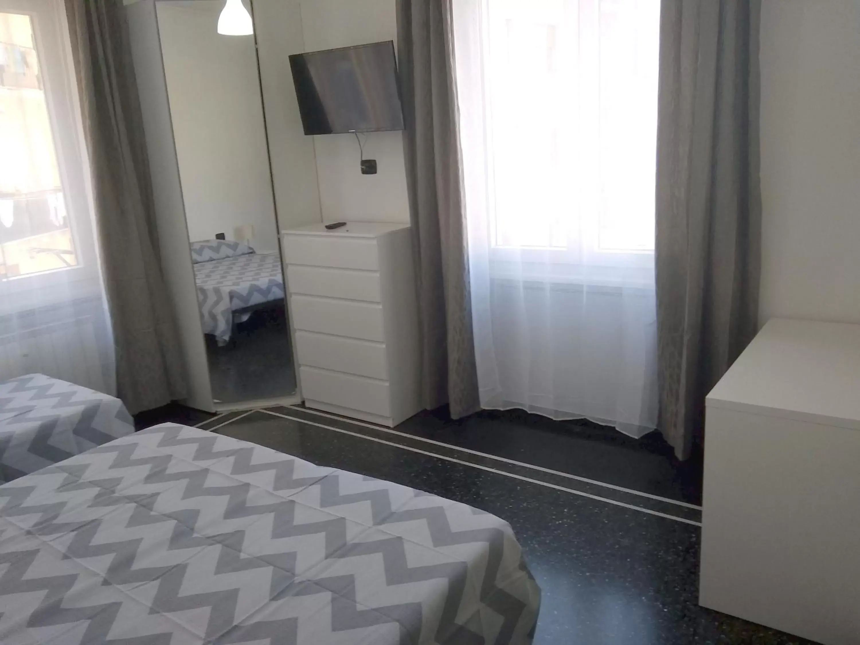 Bedroom, Bed in B&B Gaslini & Mare (anche con uso cucina)