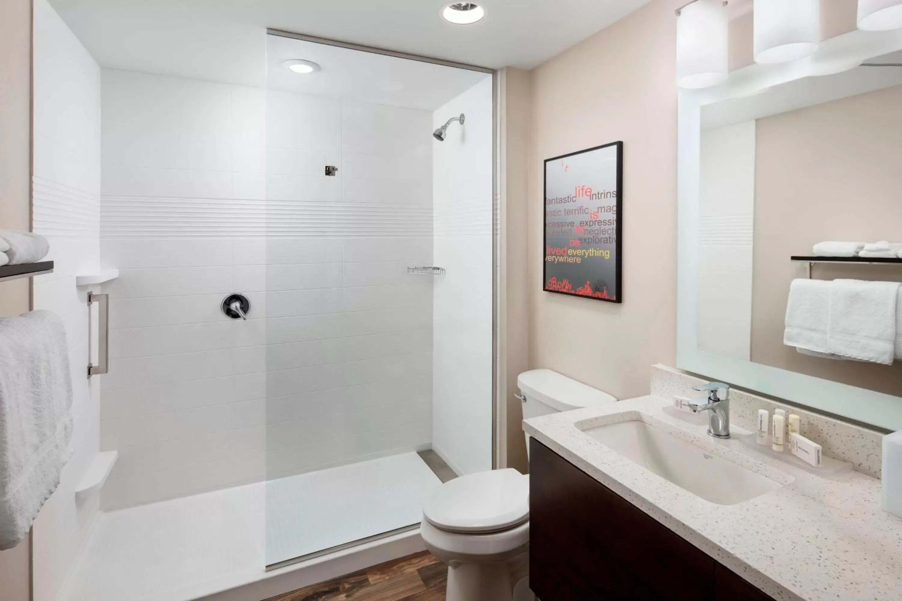 Bathroom in Towneplace Suites By Marriott Louisville Northeast
