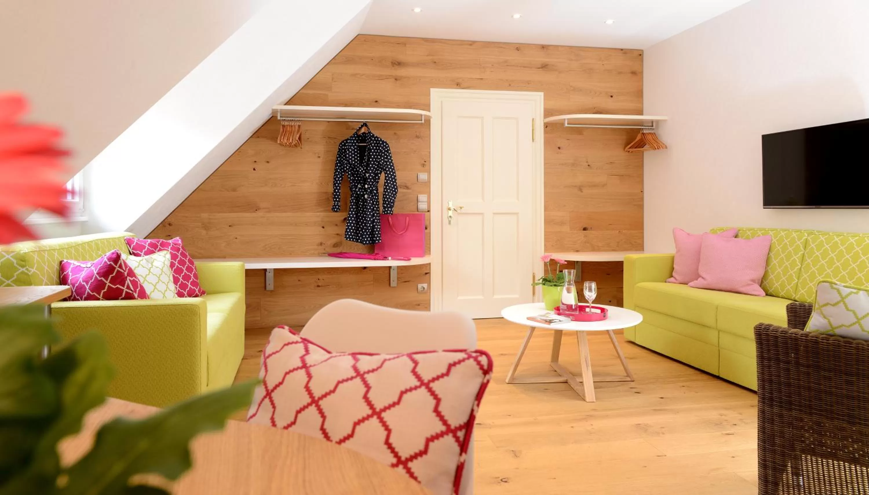 Living room in Romantik Hotel Markusturm