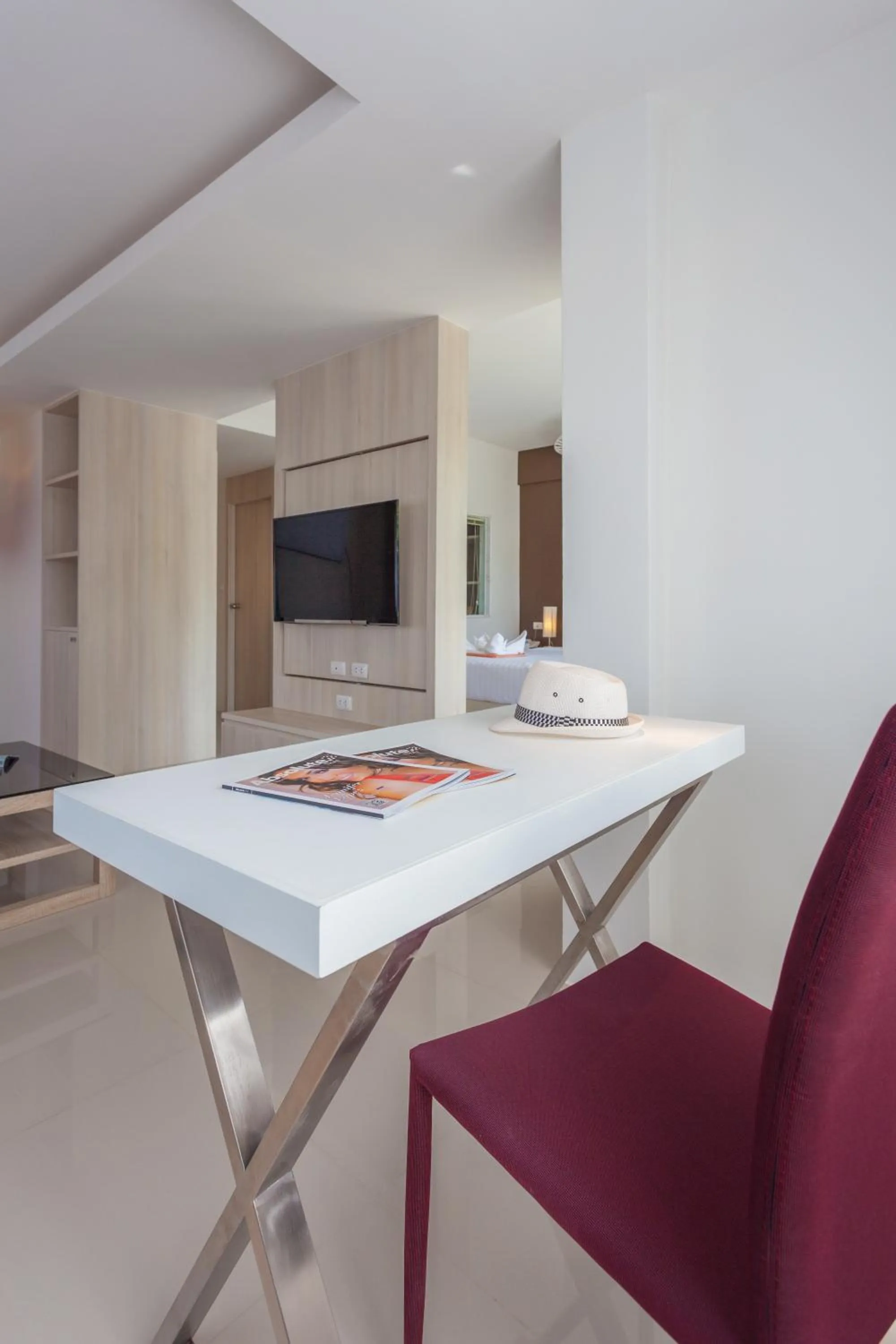 Seating area in Coral Inn