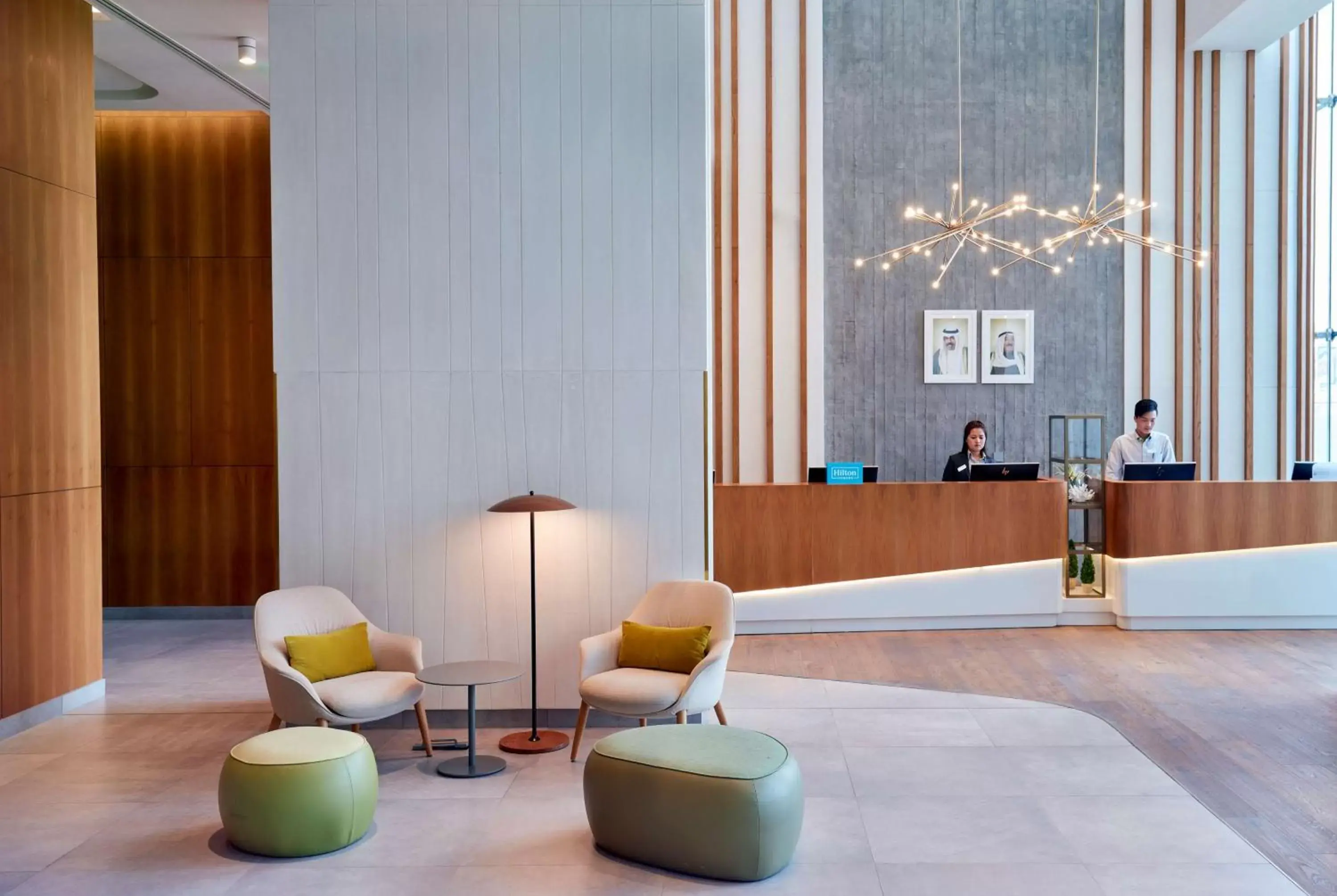 Lobby or reception in Hilton Garden Inn Kuwait Lobby or reception in Hilton Garden Inn Kuwait