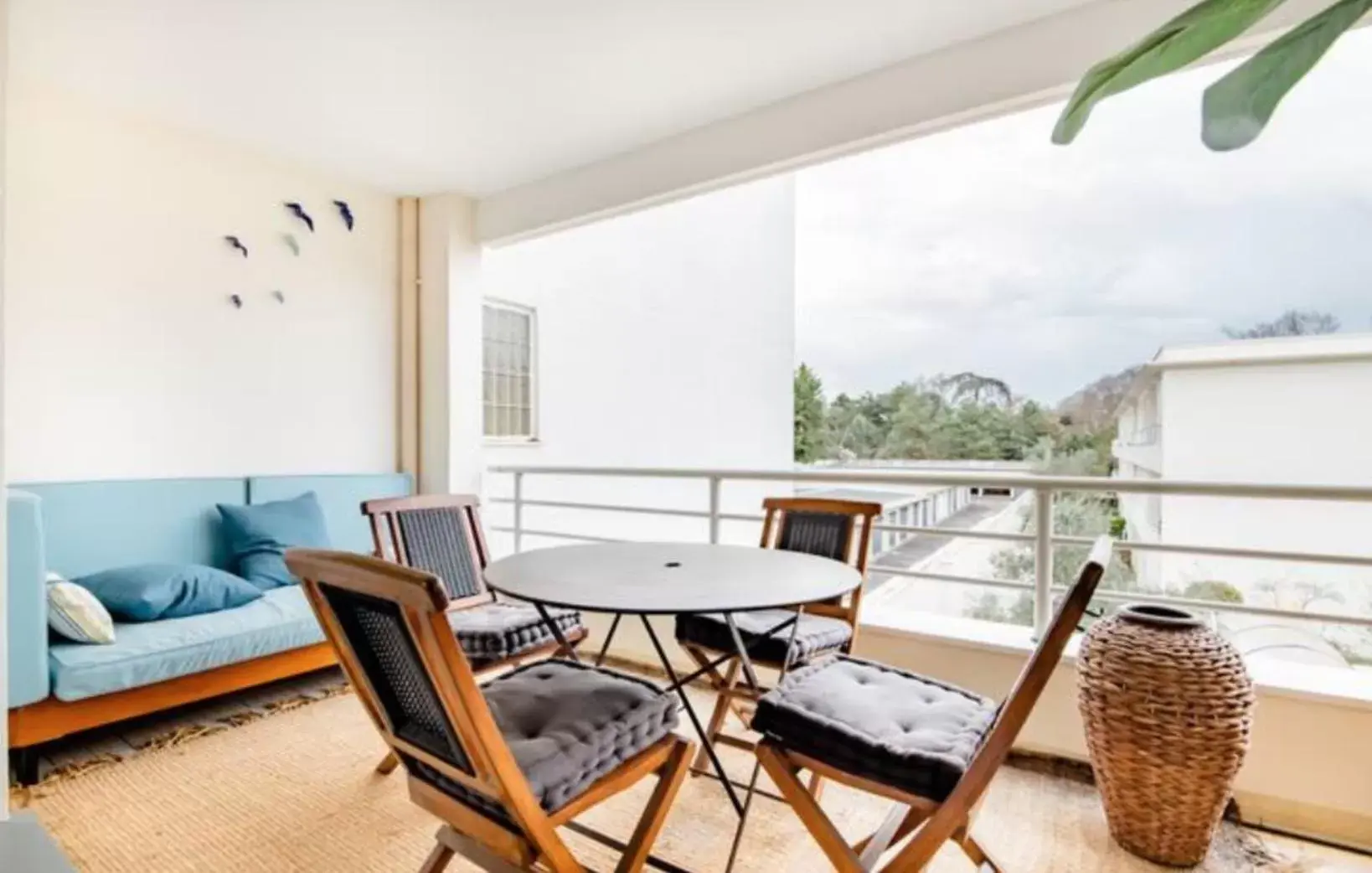 Balcony/Terrace in Chambres d'hôtes du Parc Bordelais