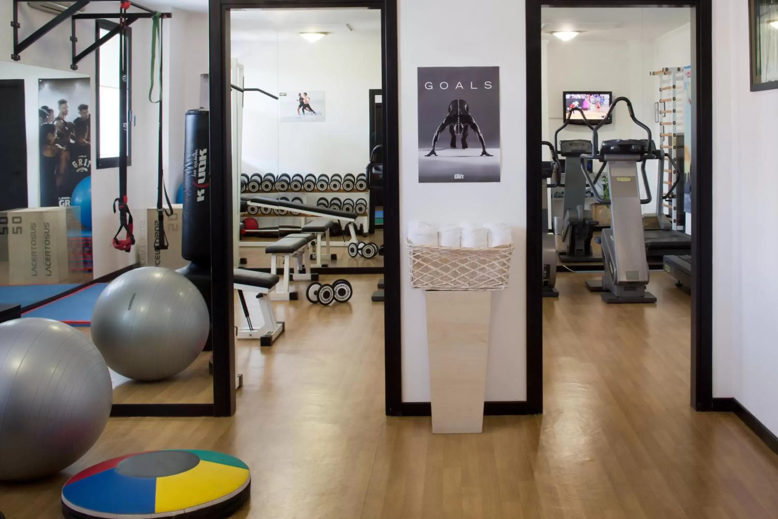 Fitness centre/facilities in Starhotels Du Parc