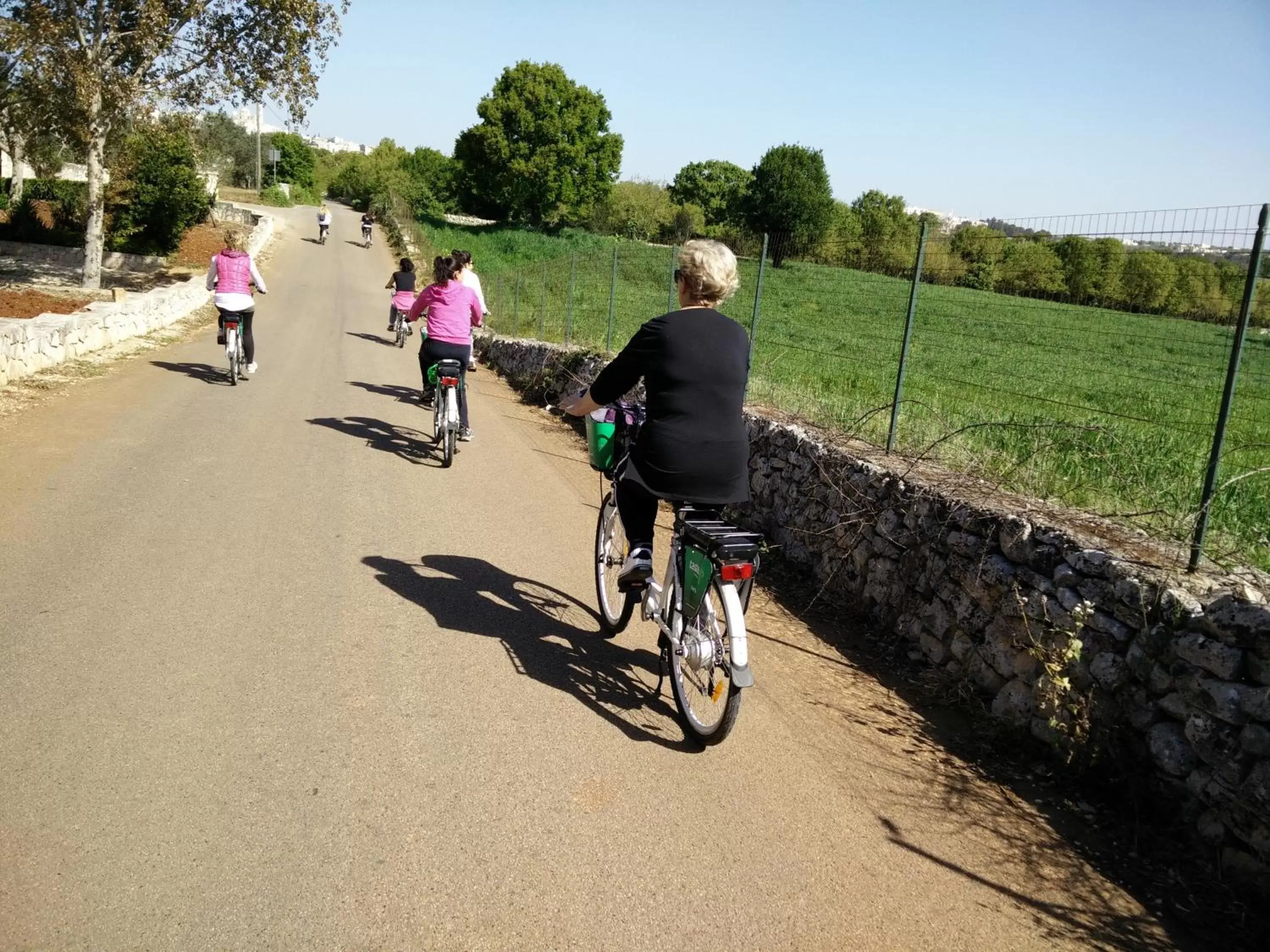 Biking in Bed & Breakfast La Collinetta