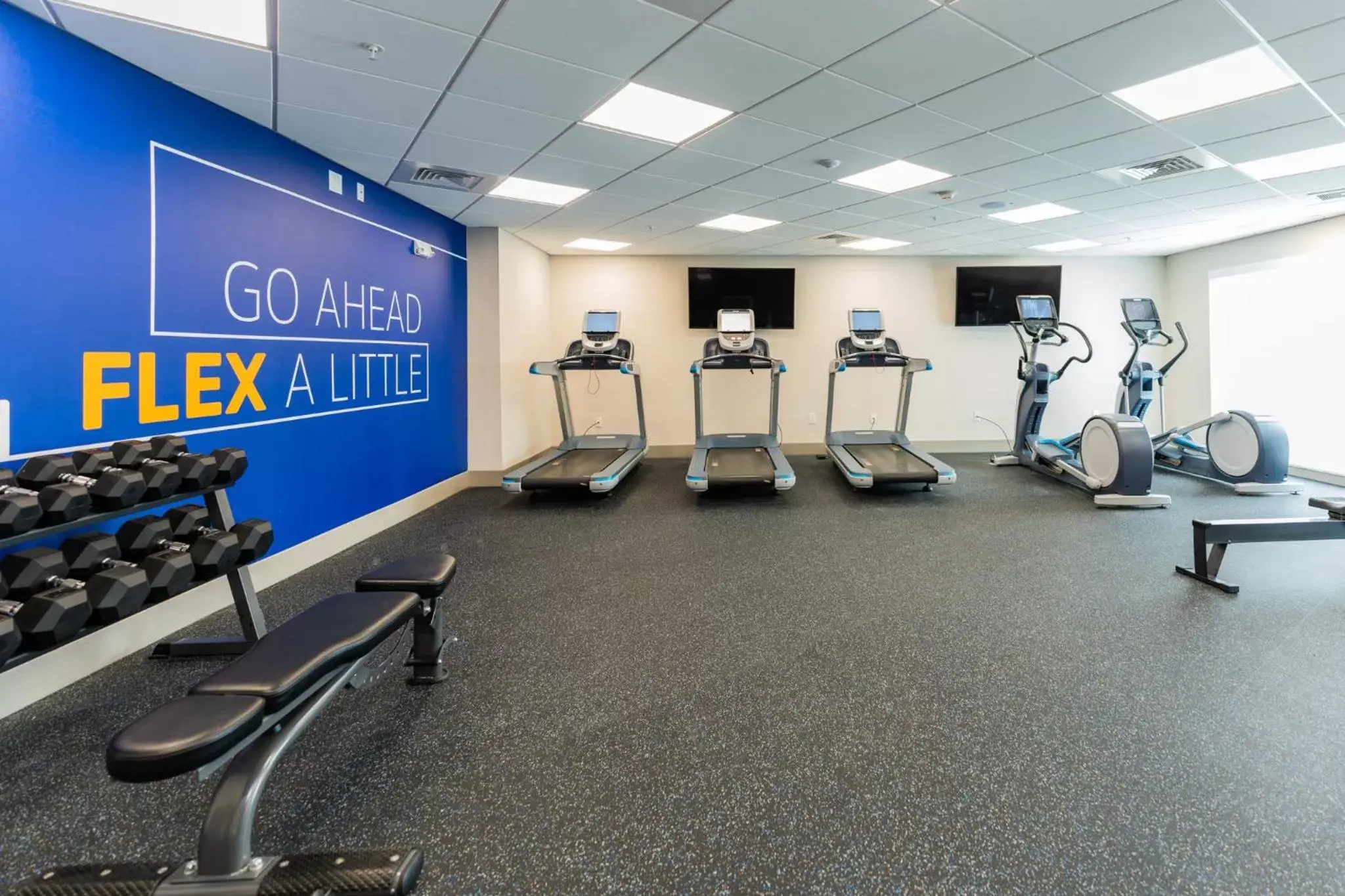 Fitness centre/facilities, Fitness Center/Facilities in Holiday Inn Express & Suites Charlottesville, an IHG Hotel