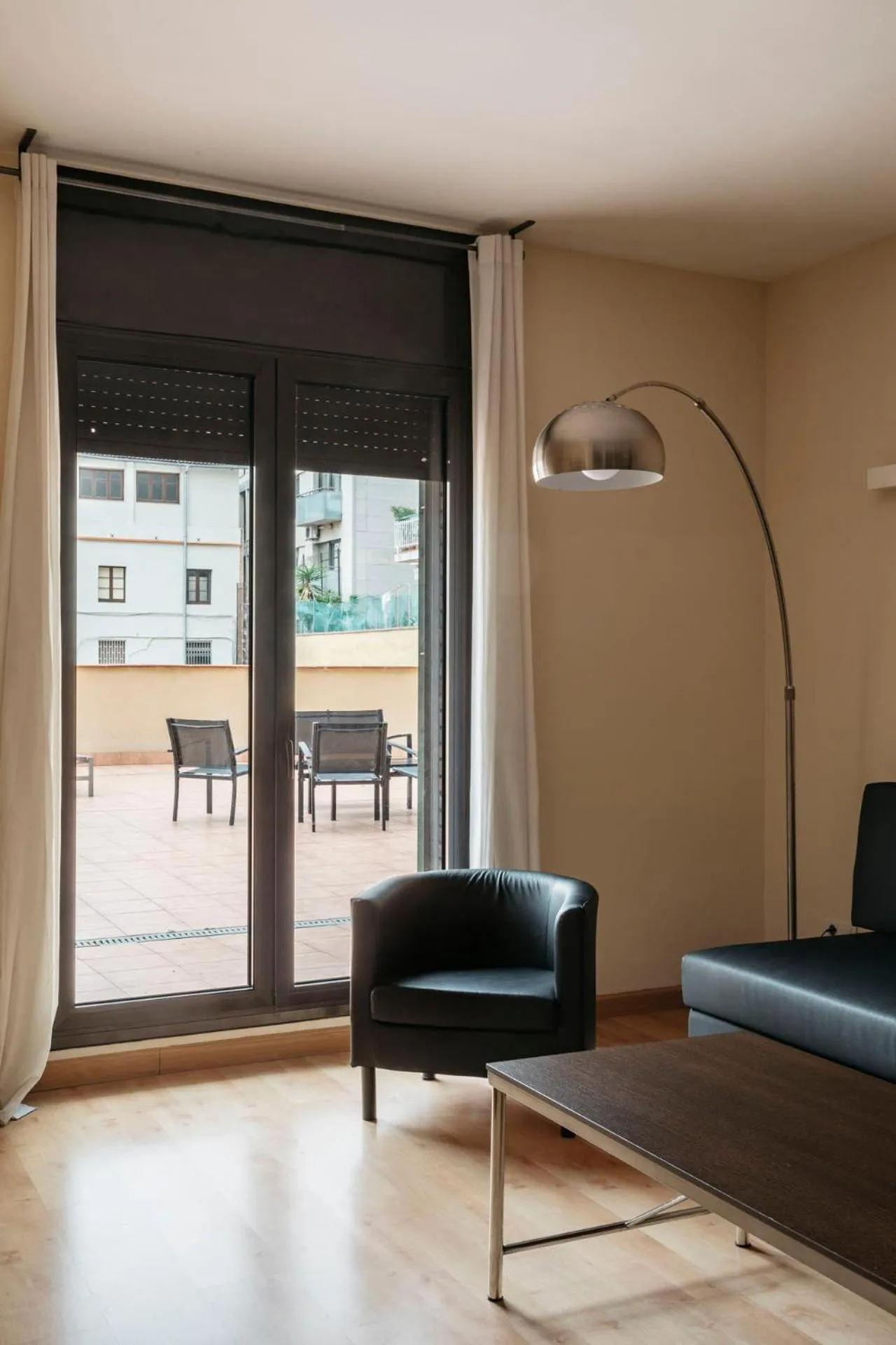 Balcony/Terrace in Barcelona Apartment Villarroel