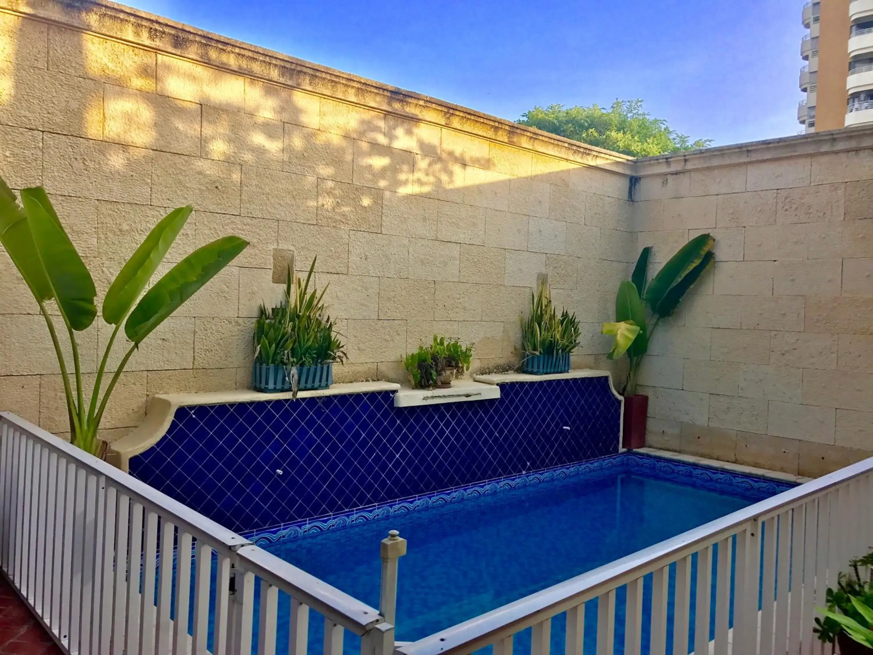 Swimming Pool in Hotel Boutique Castillo Ines Maria