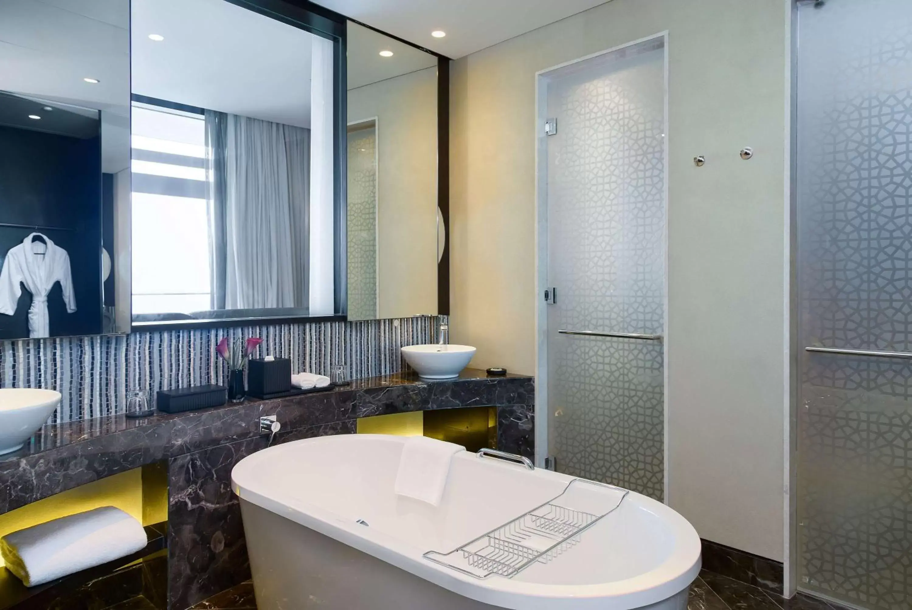 Bathroom in Grand Hyatt Abu Dhabi Hotel & Residences Emirates Pearl