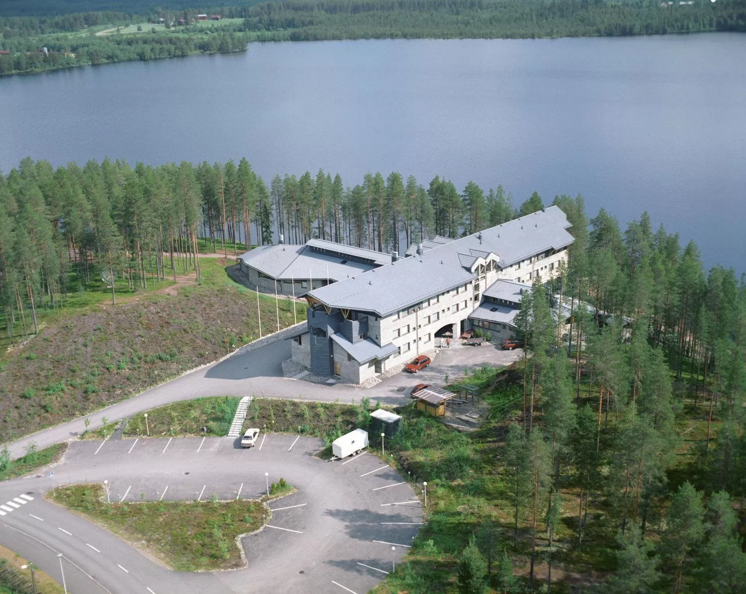 Bird's eye view in Hotel Kalevala
