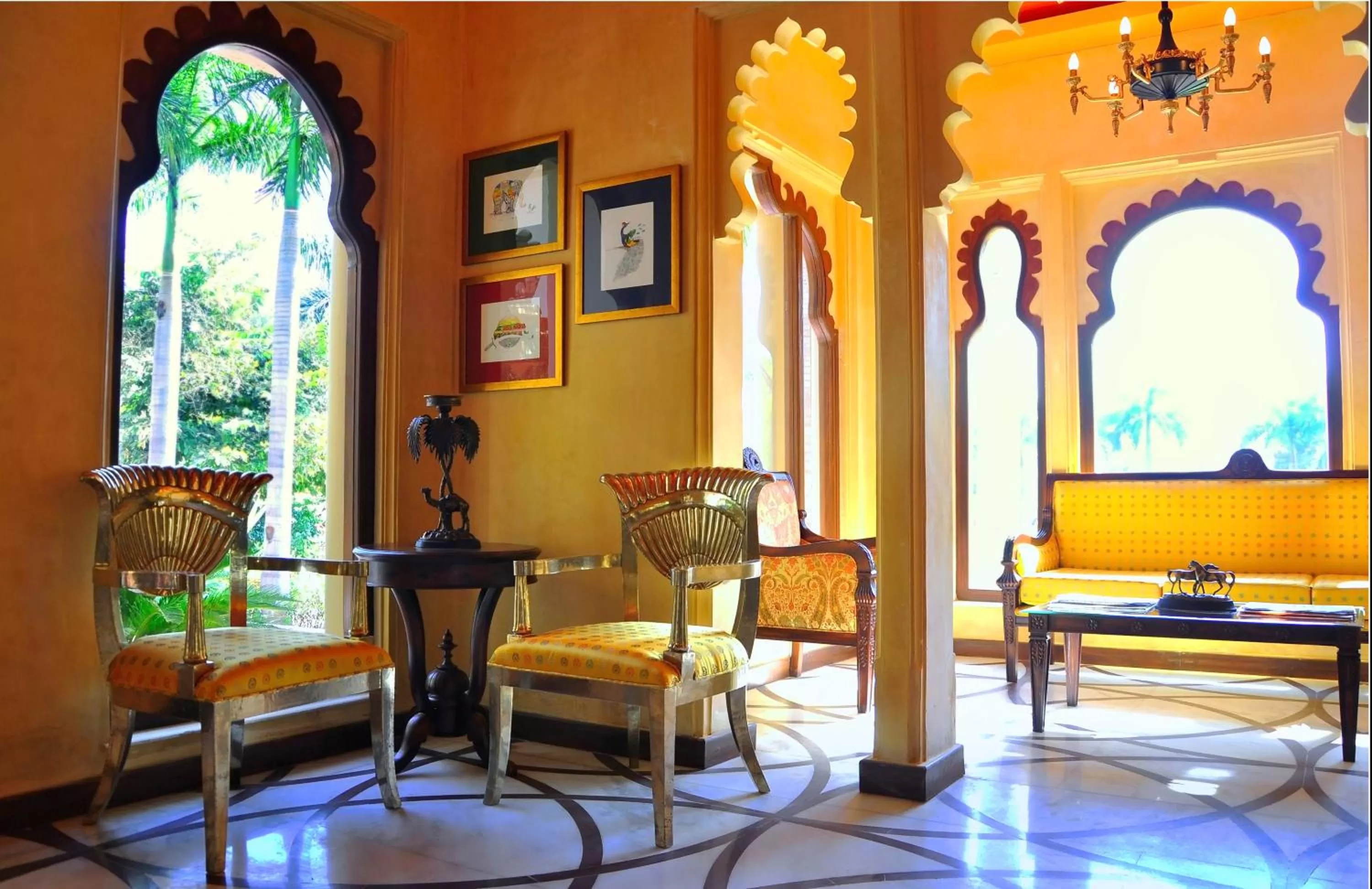 Lobby or reception in jüSTa Rajputana Resort & Convention Centre, Udaipur