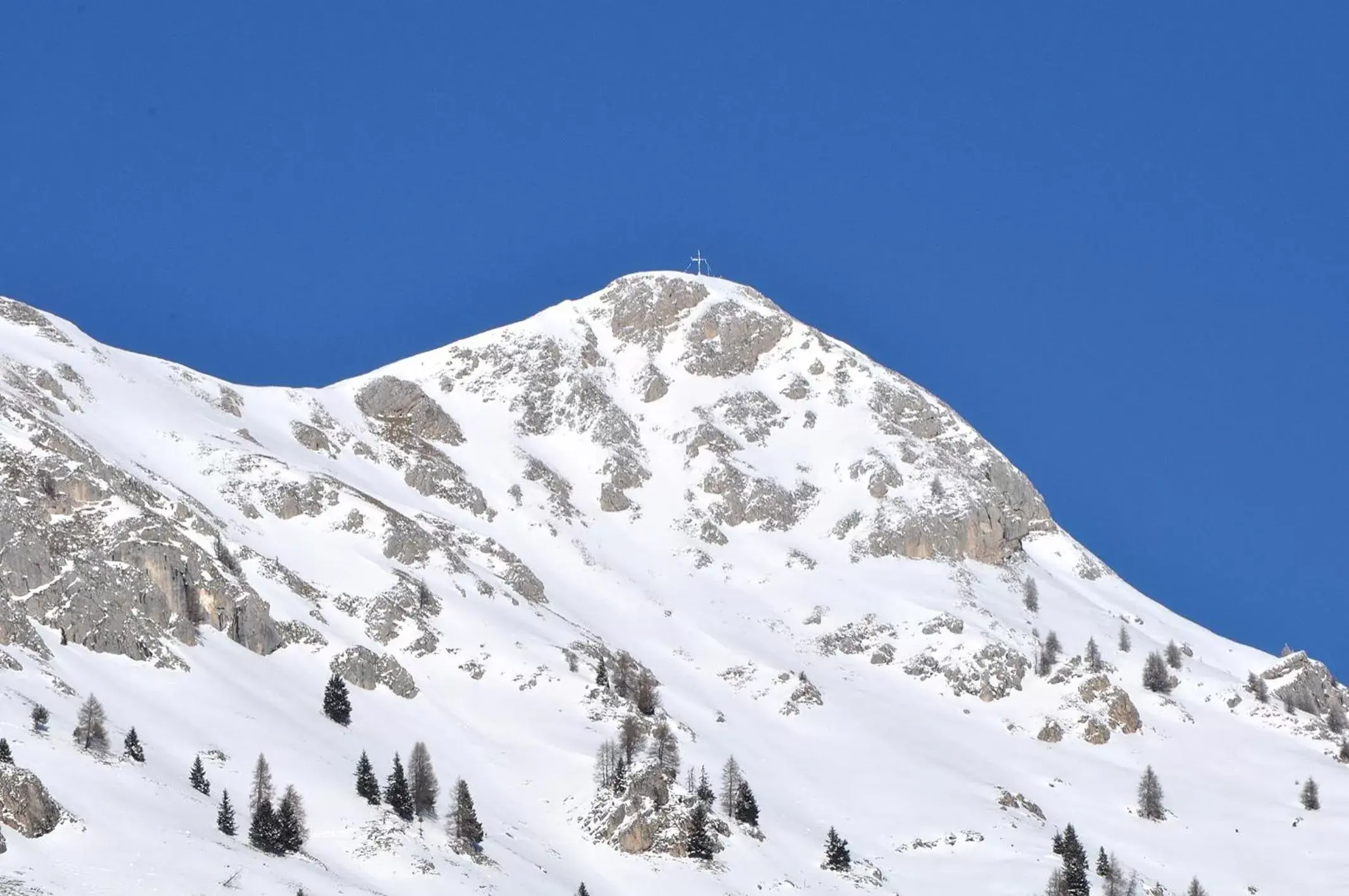 Mountain view, Winter in Albergo Antico