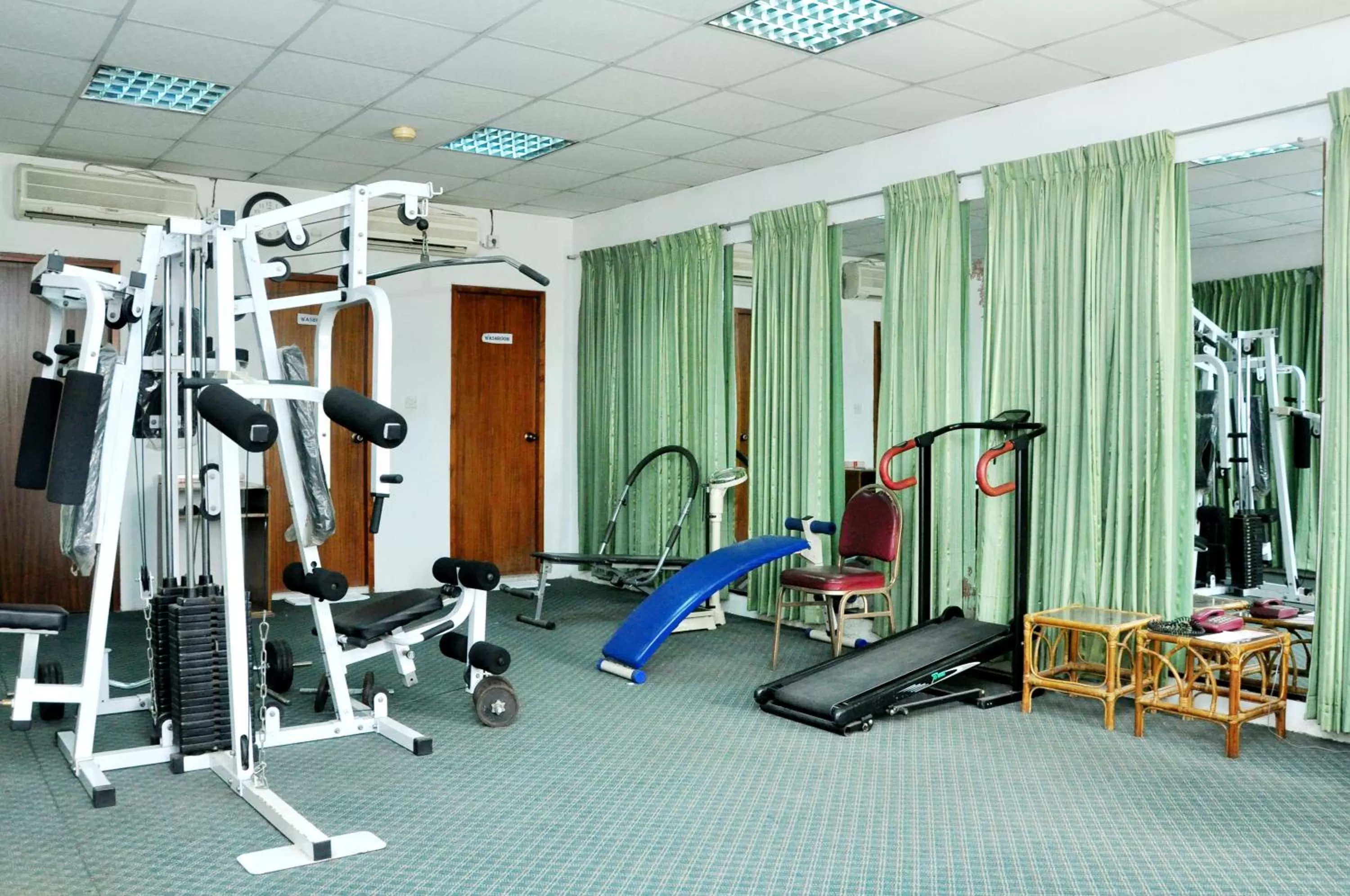 Fitness centre/facilities in Asia Pacific Hotel