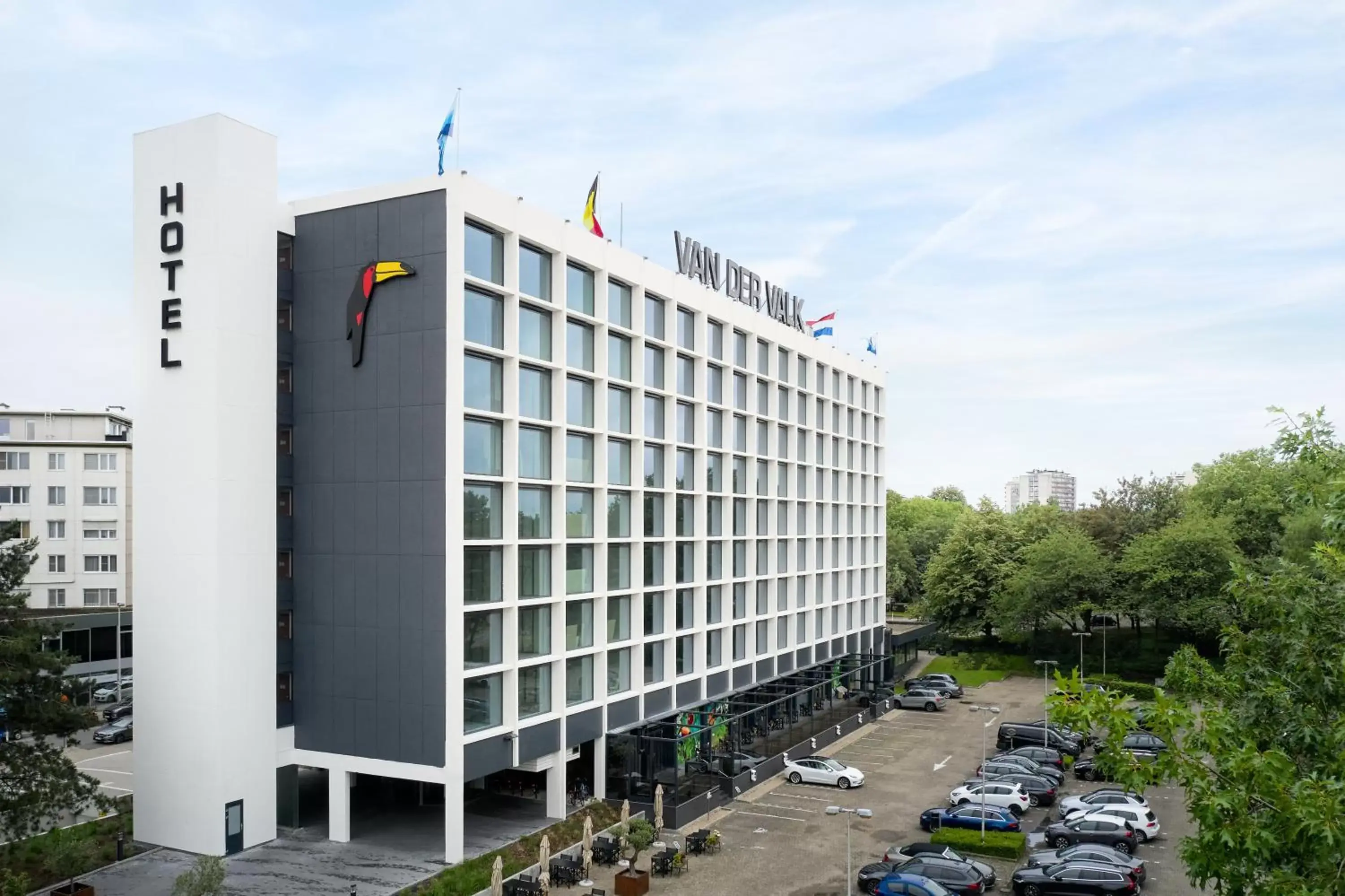 Property building in Van der Valk Hotel Antwerpen