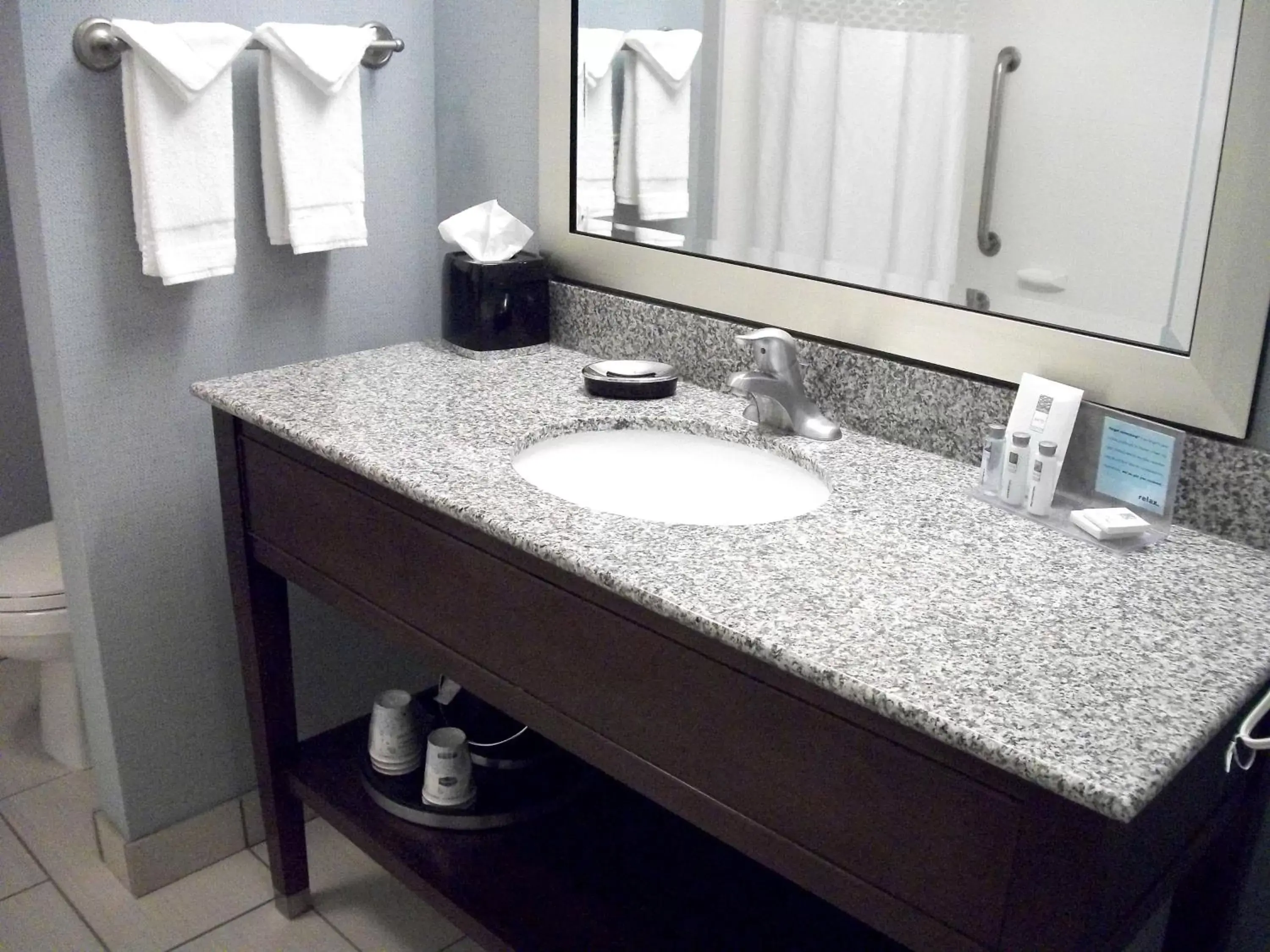 Bathroom in Hampton Inn & Suites Manteca