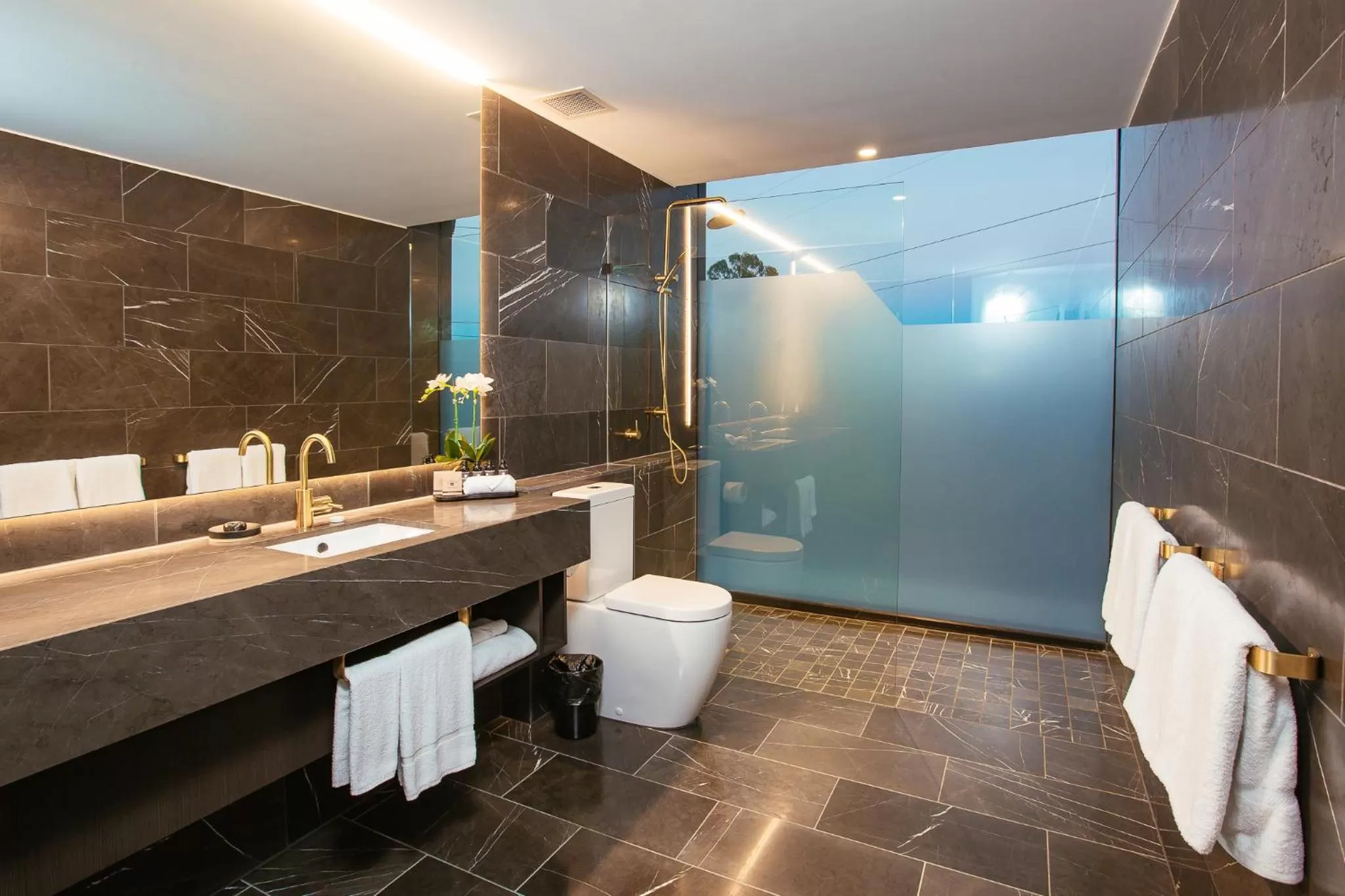 Bathroom in Eatons Hill Hotel