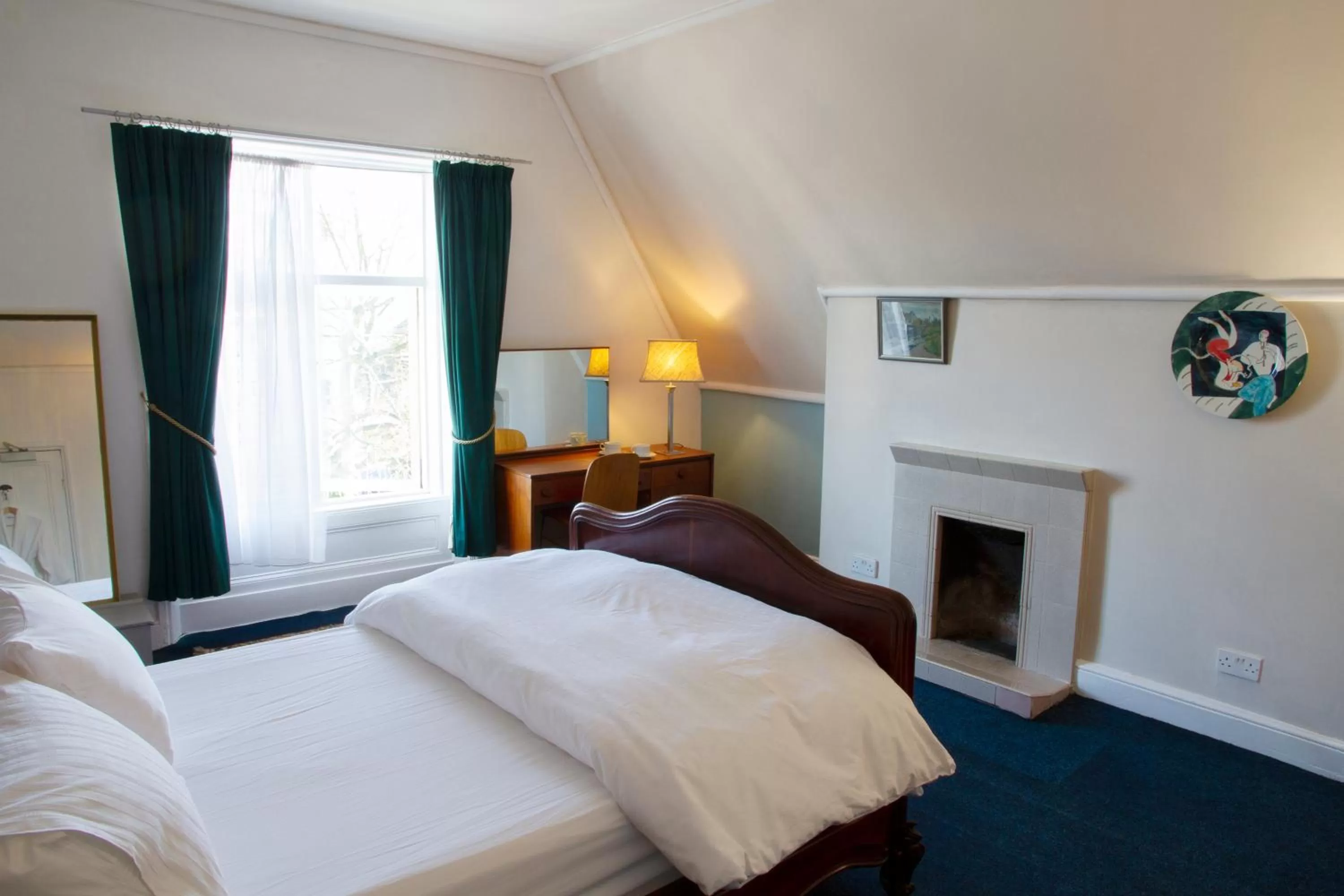 Bed in Square Tree House