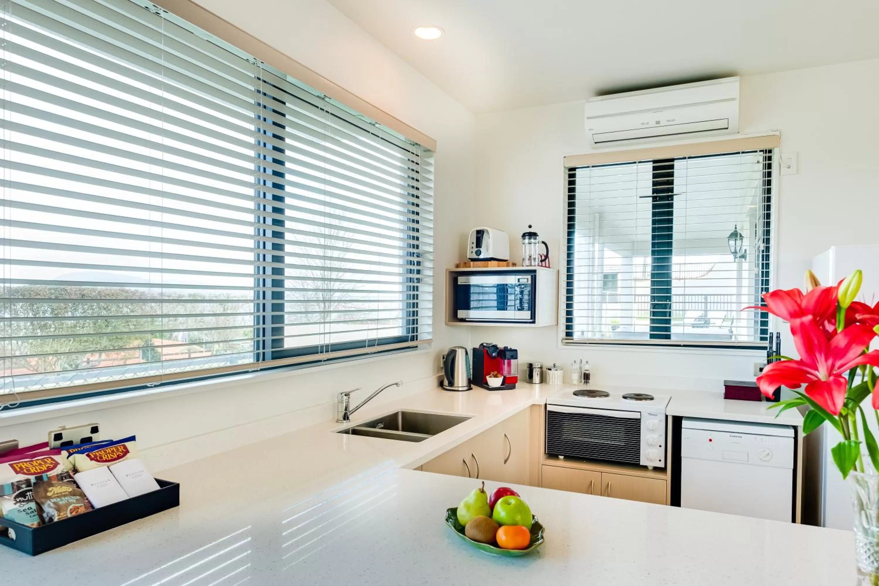 Kitchen or kitchenette in On The Point - Lake Rotorua