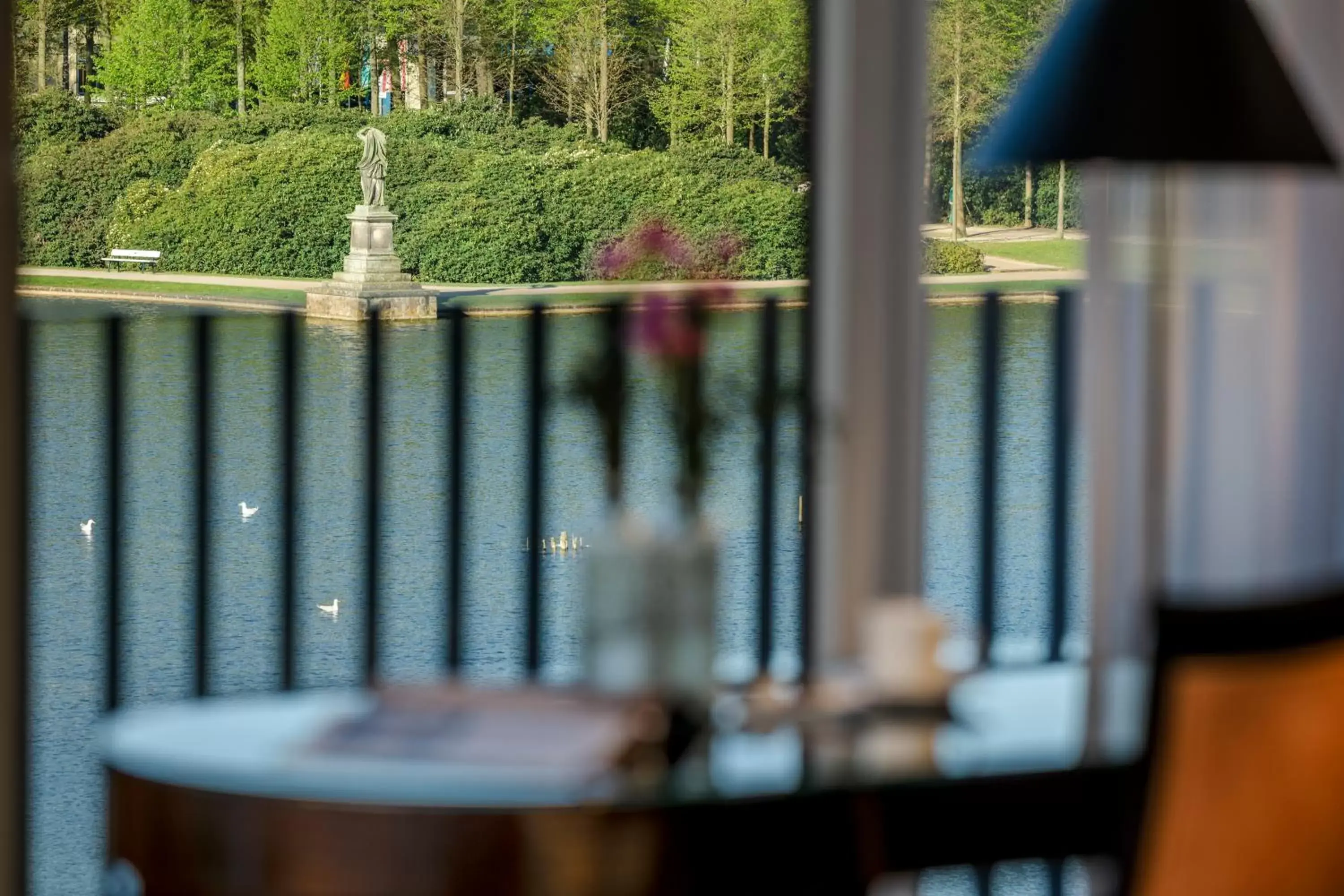 Lake view in Parkhotel Bremen – ein Mitglied der Hommage Luxury Hotels Collection