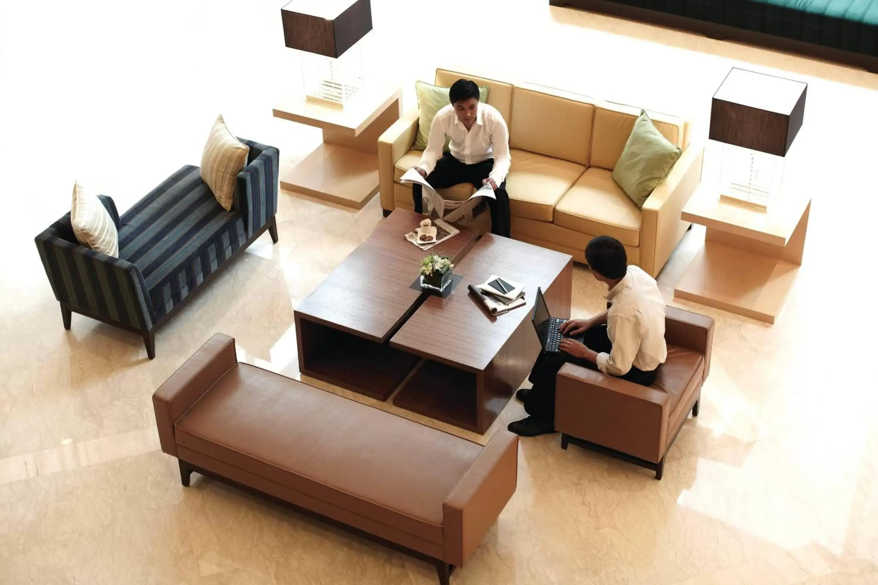 Lobby or reception in Courtyard by Marriott Shanghai Central