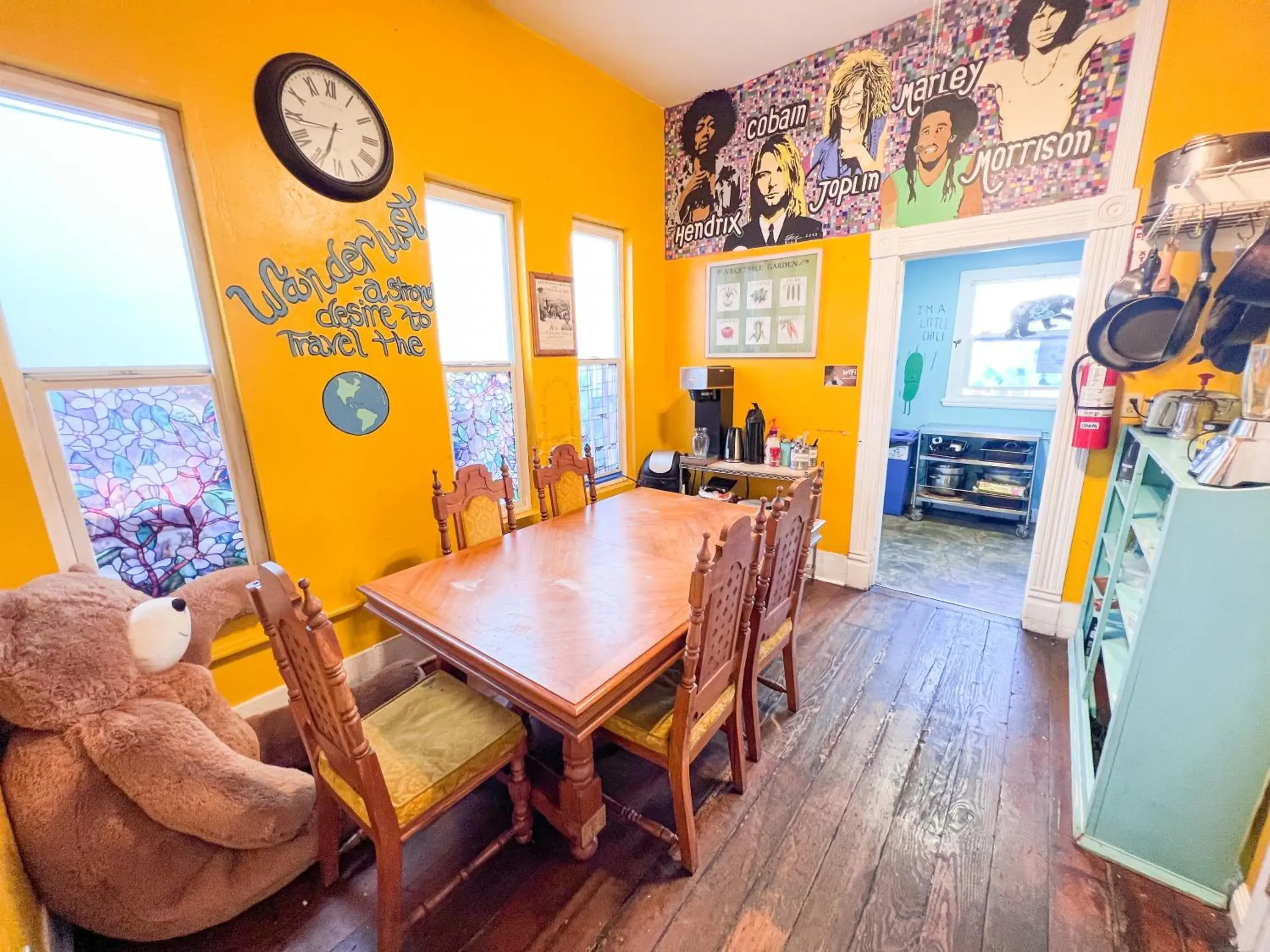 Dining Area in International Travelers House Adventure Hostel