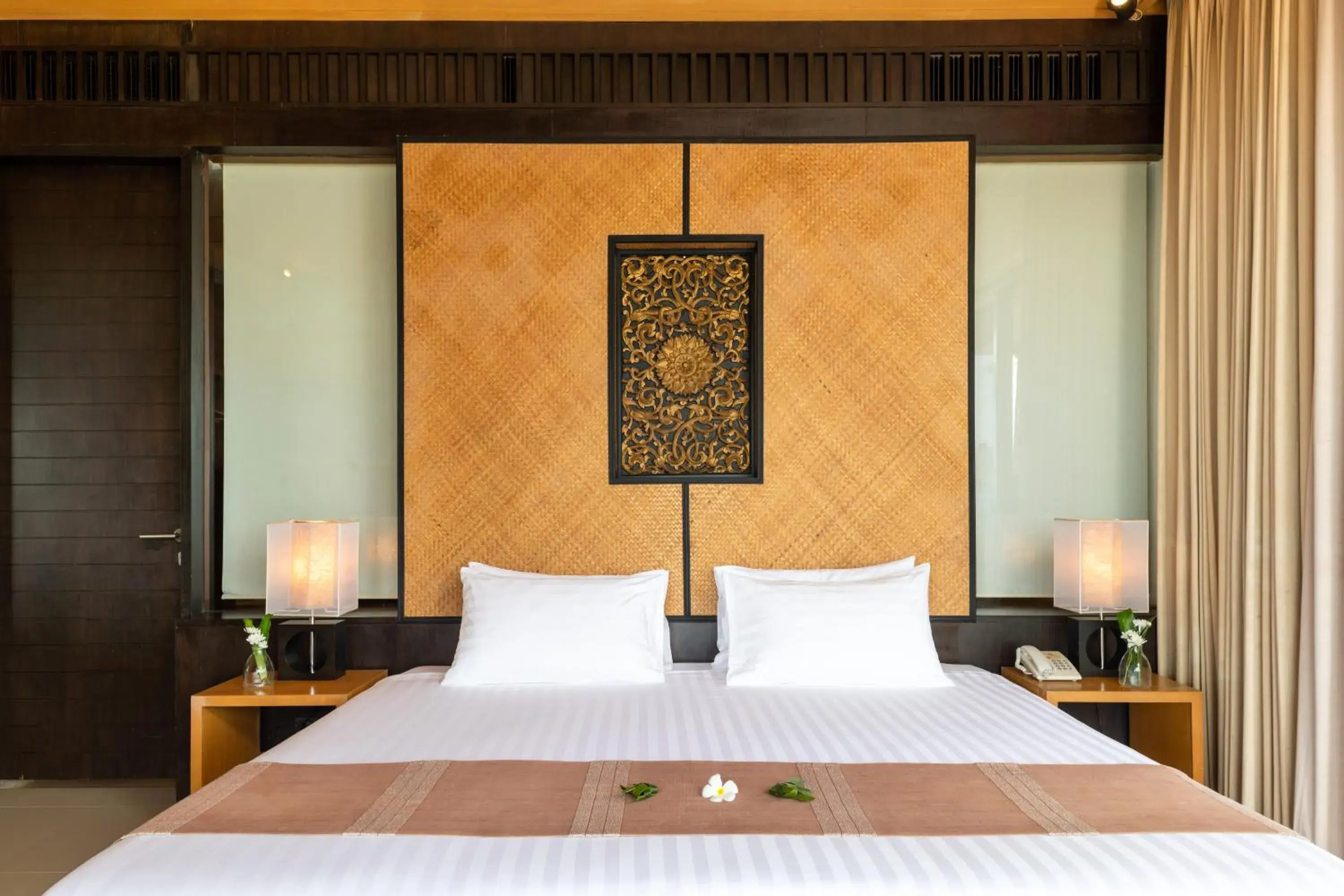 Bed in Baan Krating Phuket Resort -SHA Plus Bed in Baan Krating Phuket Resort -SHA Plus