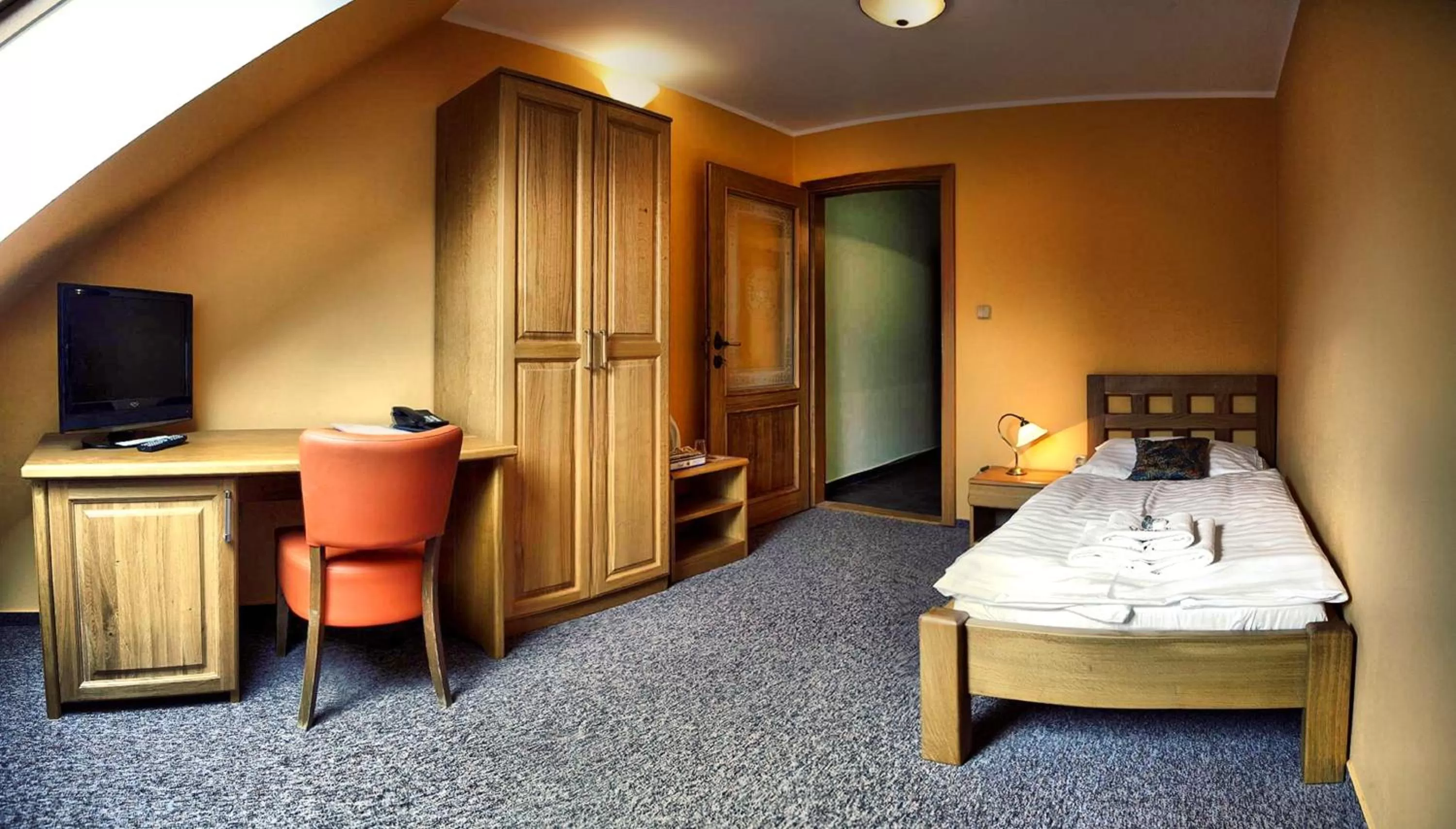 Bed in Hotel Farma Vysoká