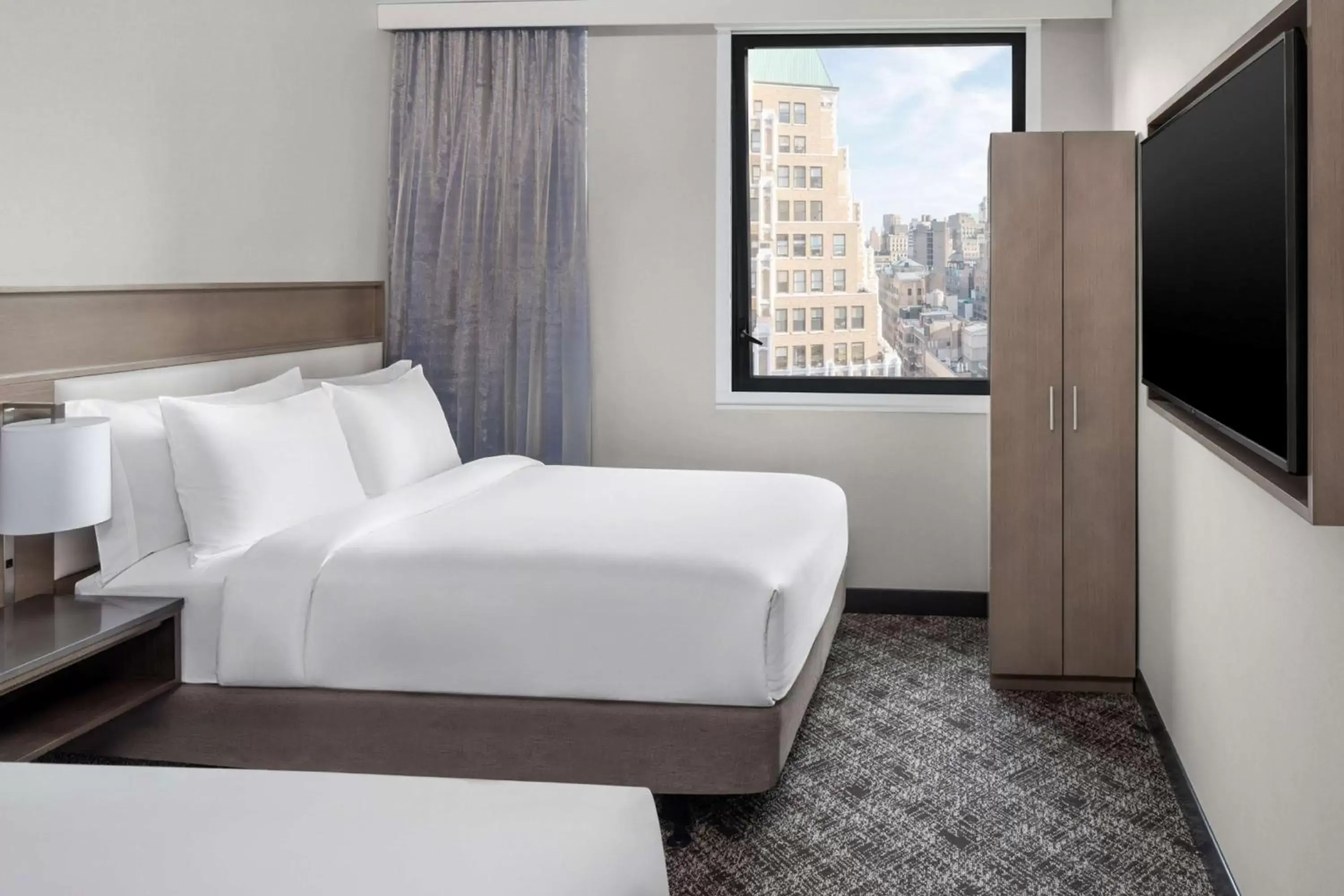 Bed in DoubleTree by Hilton New York Times Square South