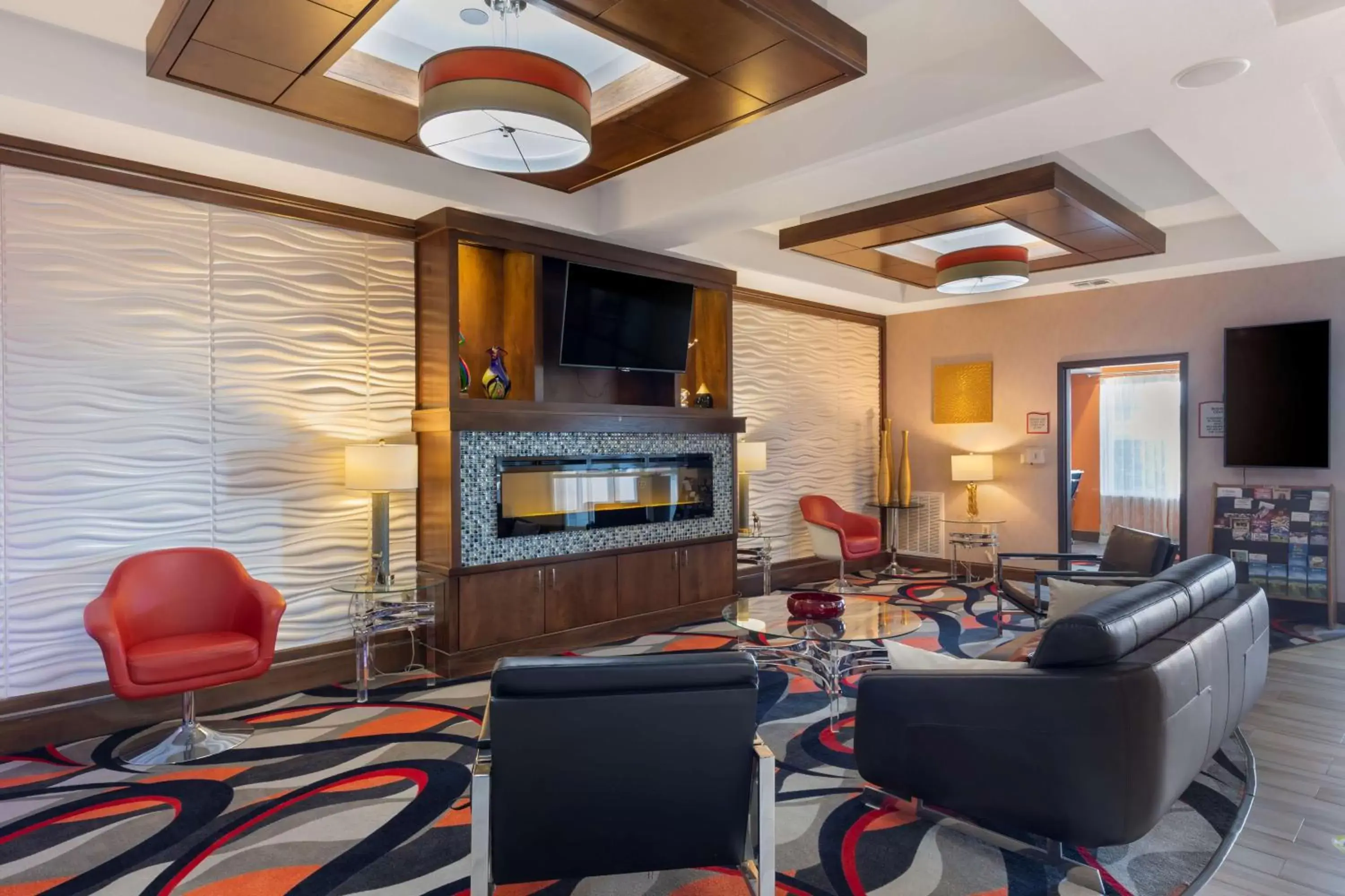 Lobby or reception, Seating Area in Best Western Plus Fort Stockton Hotel