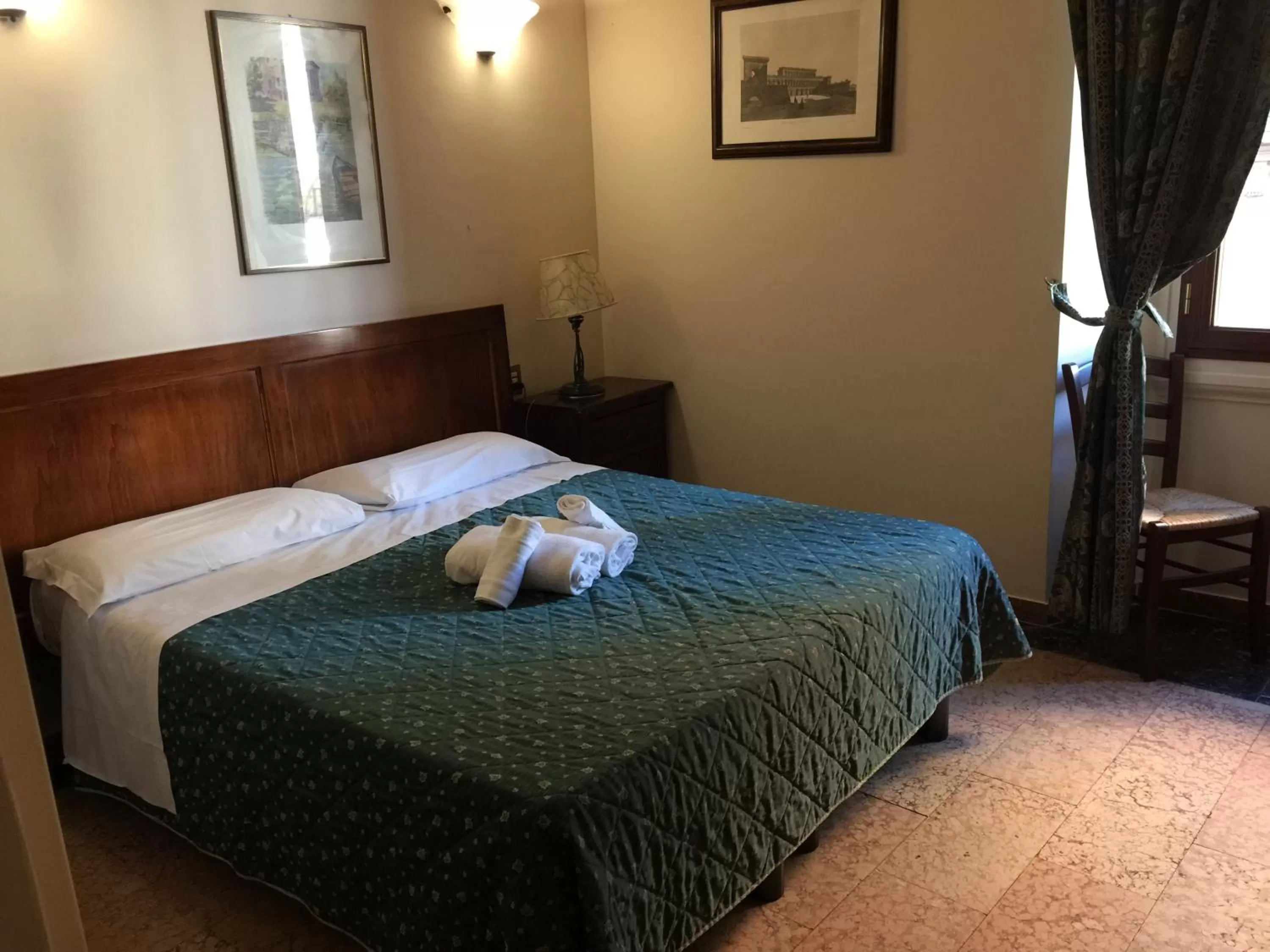 Bed in Hotel Le Due Fontane