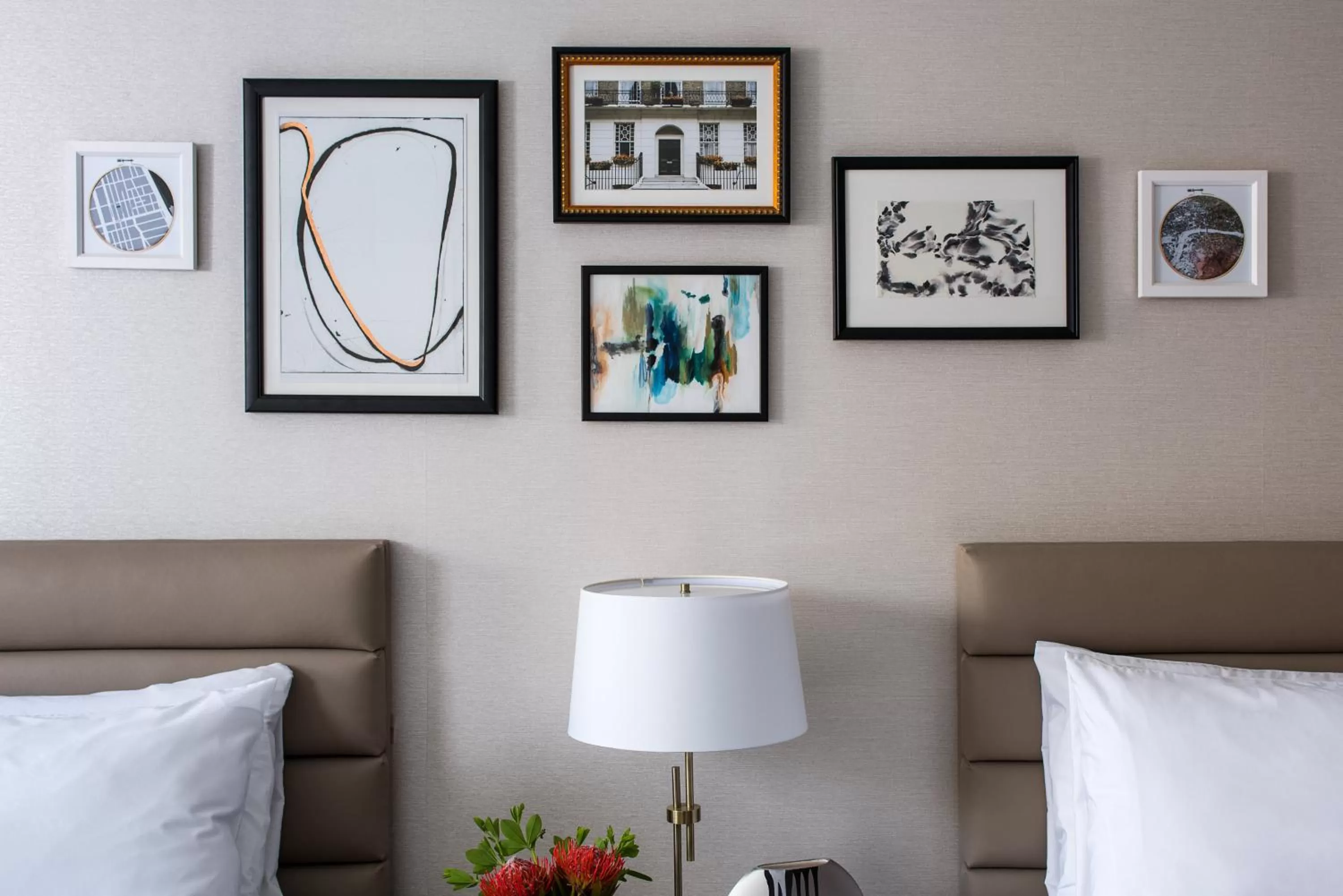 Decorative detail in Claridge House Chicago, Tapestry Collection by Hilton