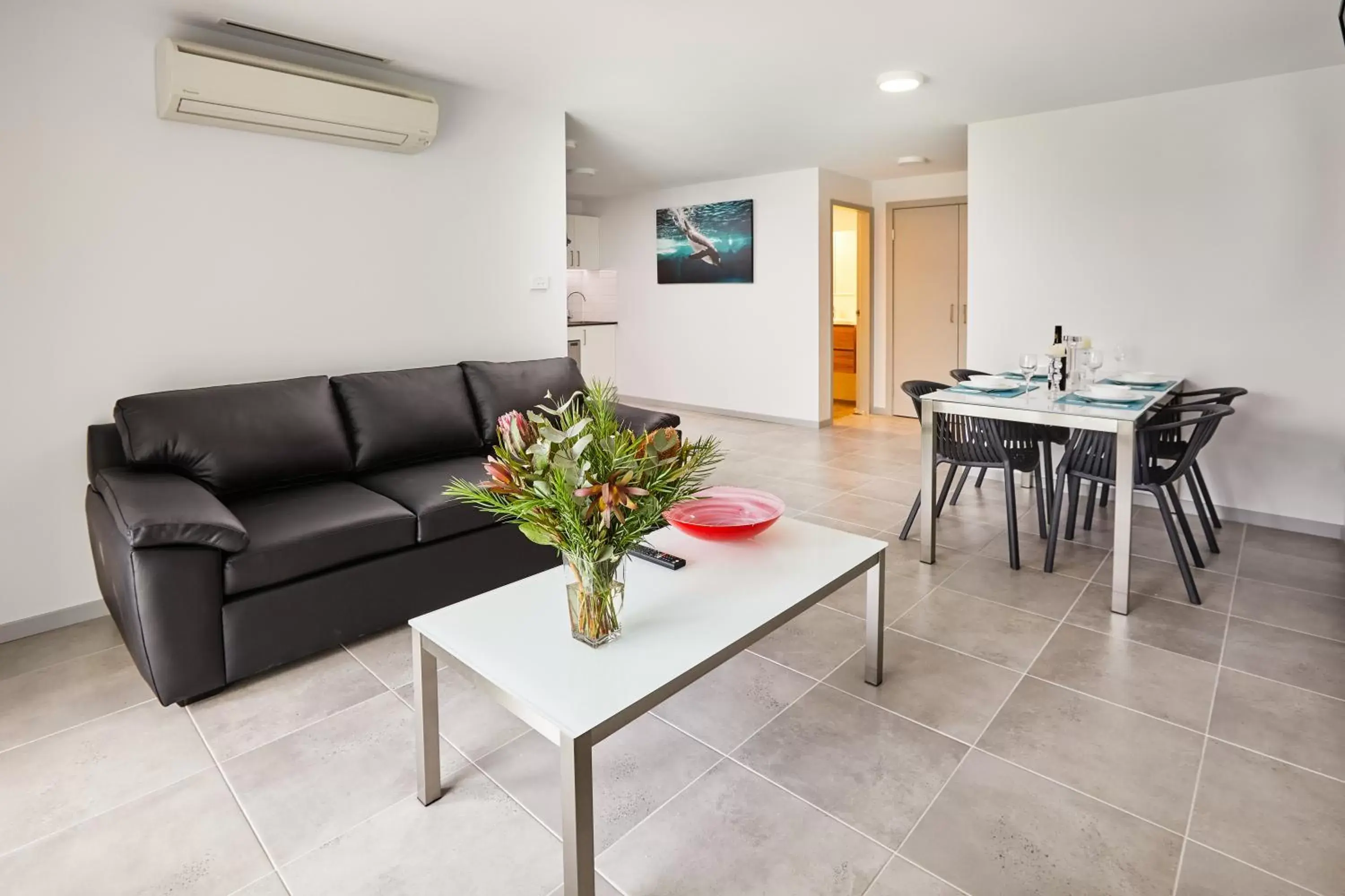 Living room, Seating Area in East Maitland Executive Apartments