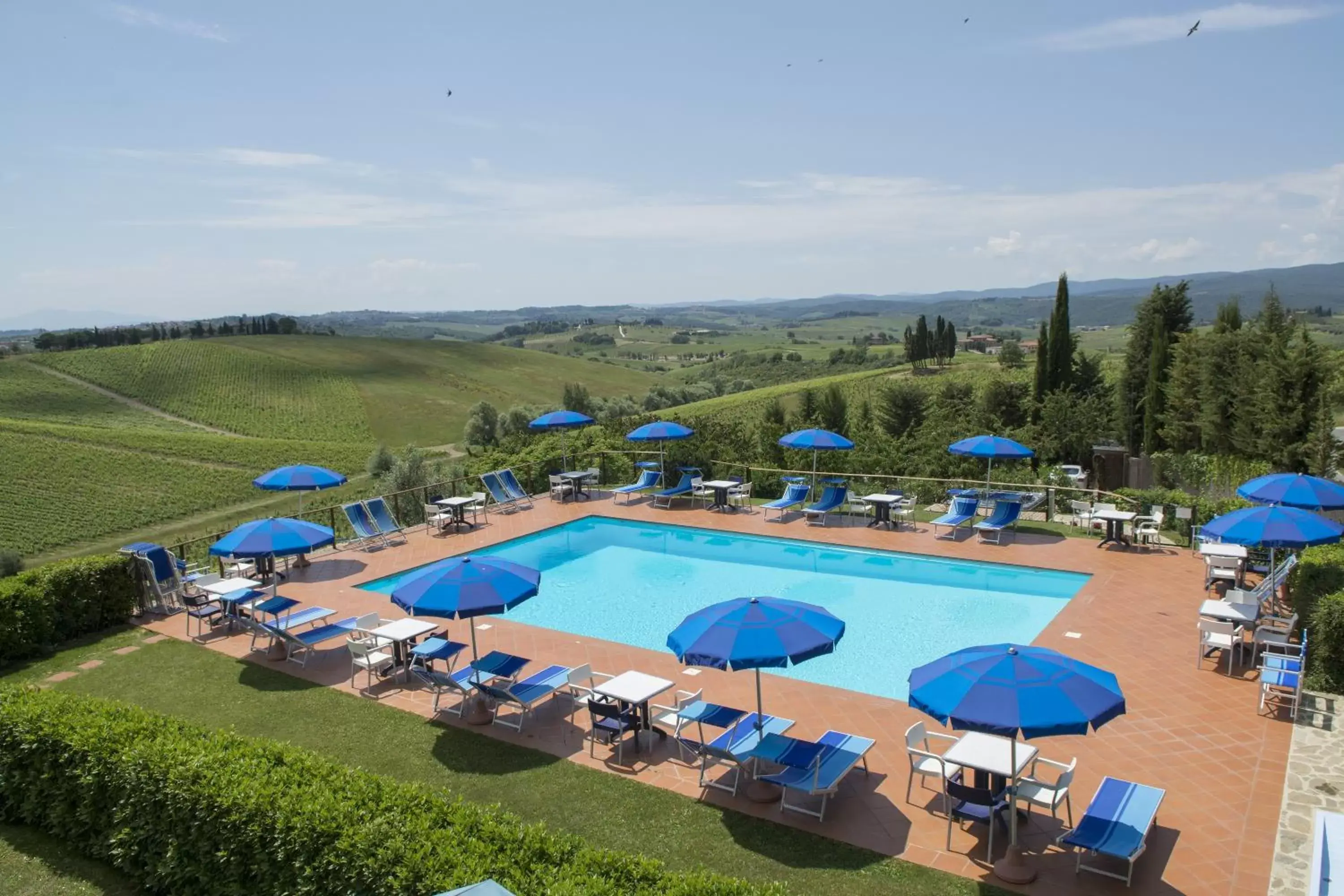 Pool View in Hotel Belvedere Di San Leonino
