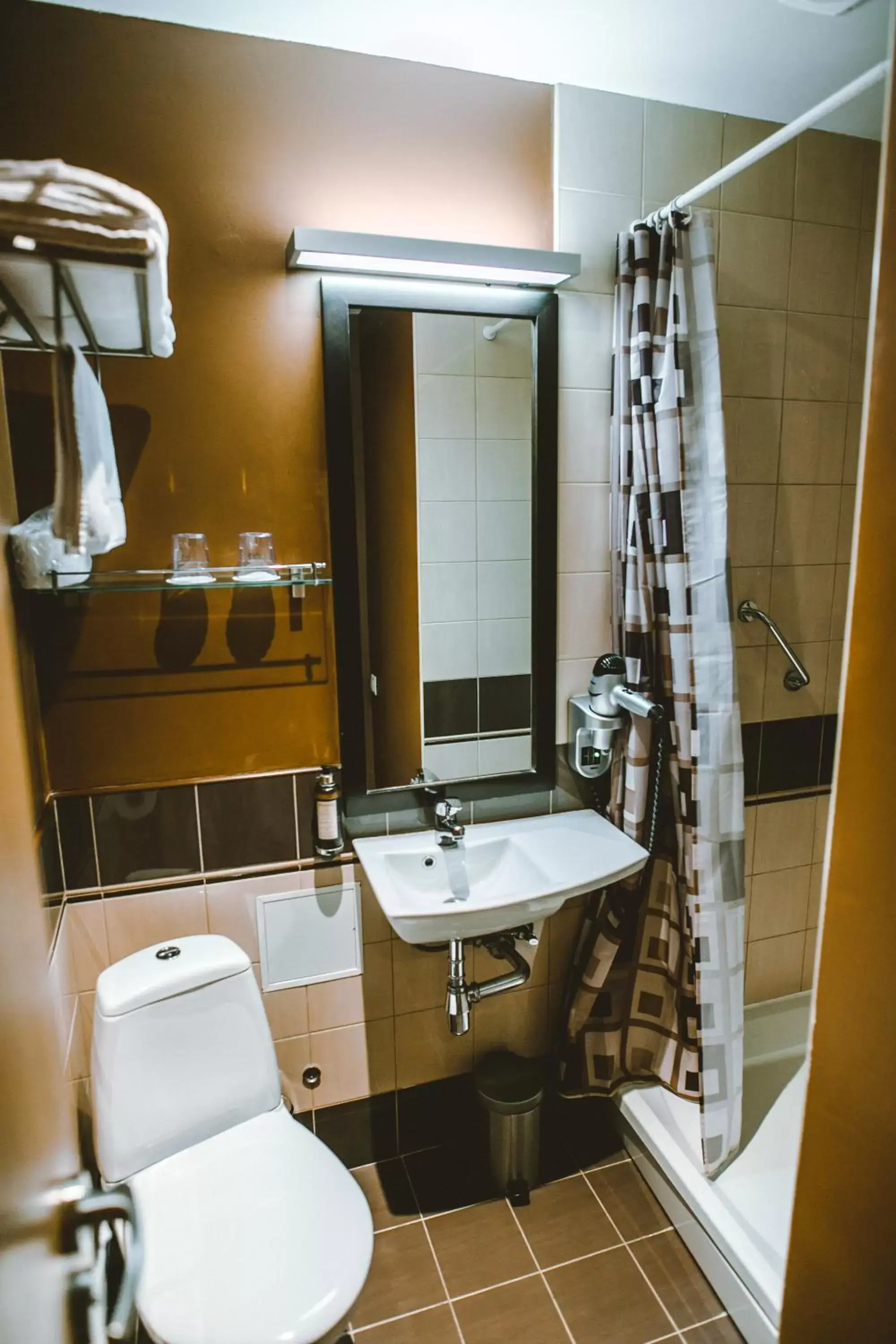 Shower, Bathroom in Hanza Hotel