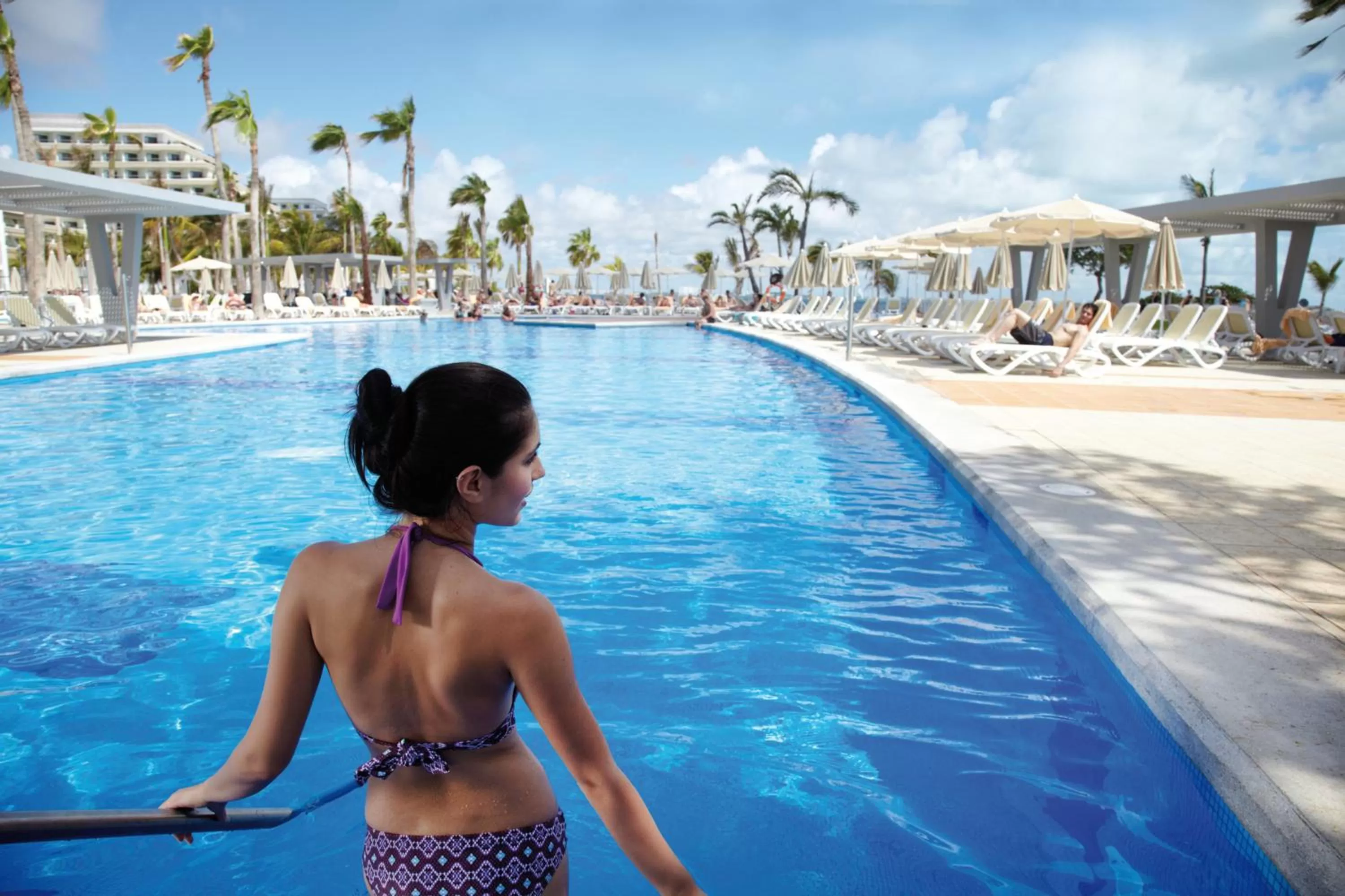Pool view in Riu Palace Peninsula - All Inclusive
