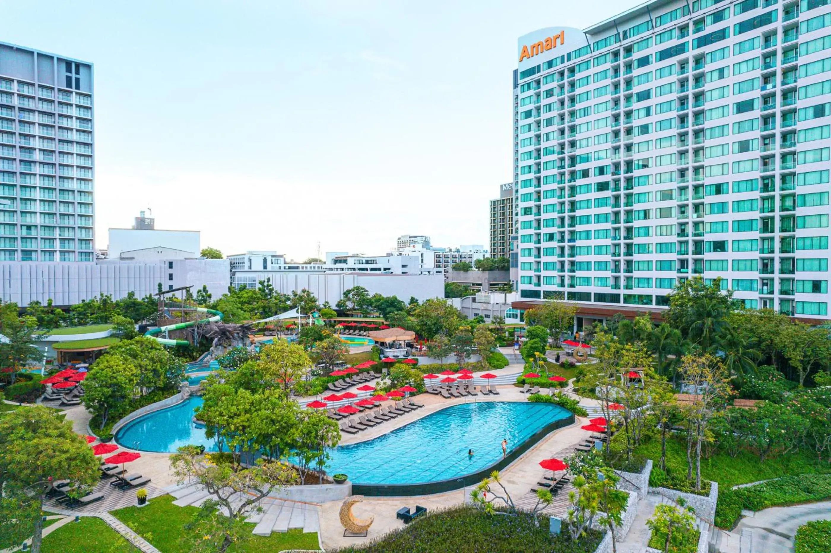 Swimming pool, Pool View in Amari Pattaya