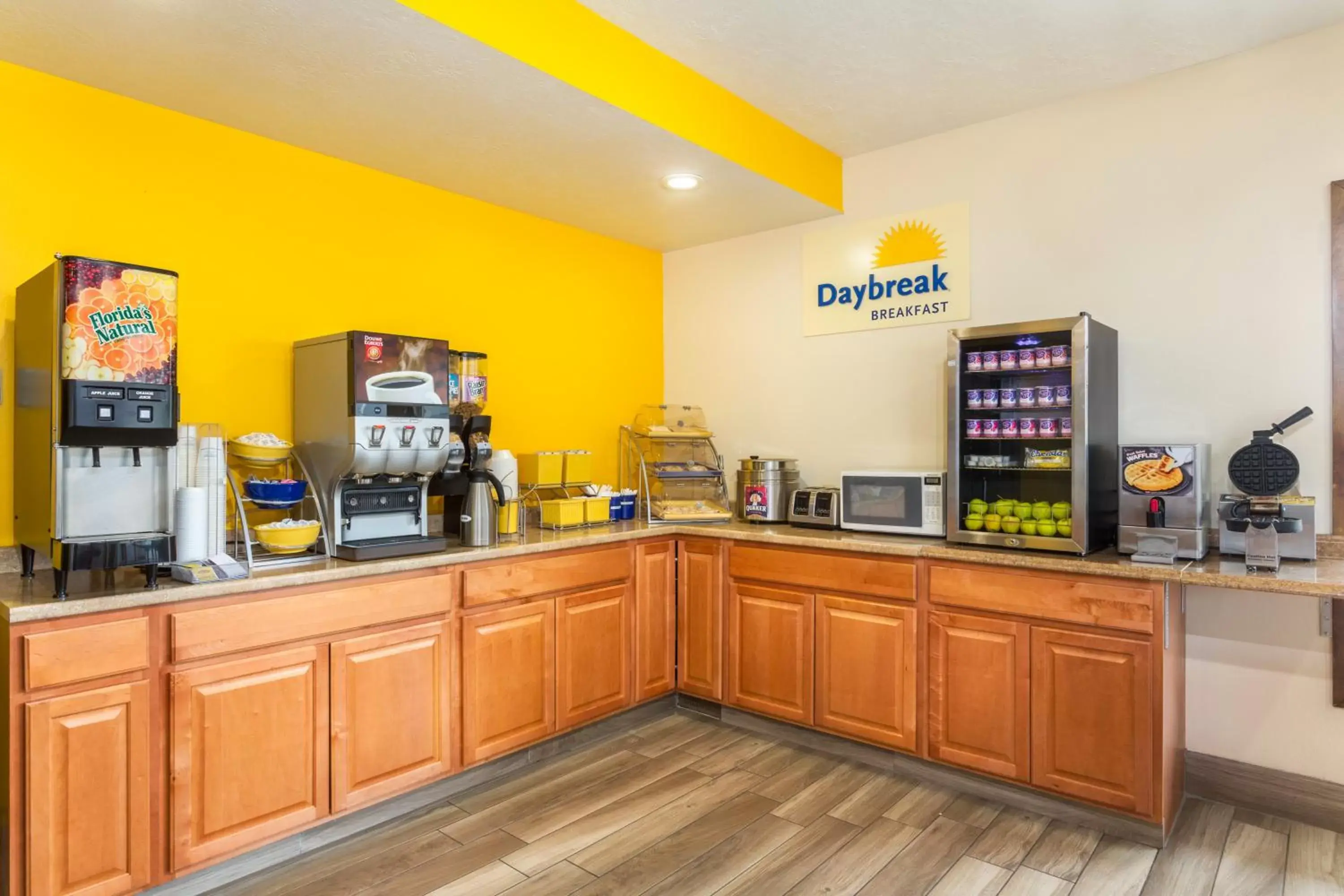 Continental breakfast in Days Inn by Wyndham Delta