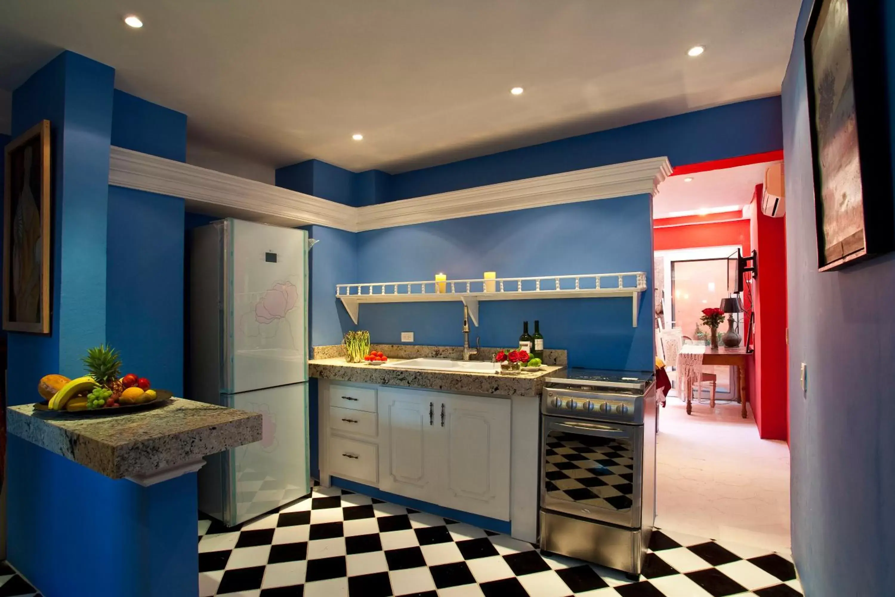 Kitchen or kitchenette, Kitchen/Kitchenette in Hotel Boutique Rivera Del Rio