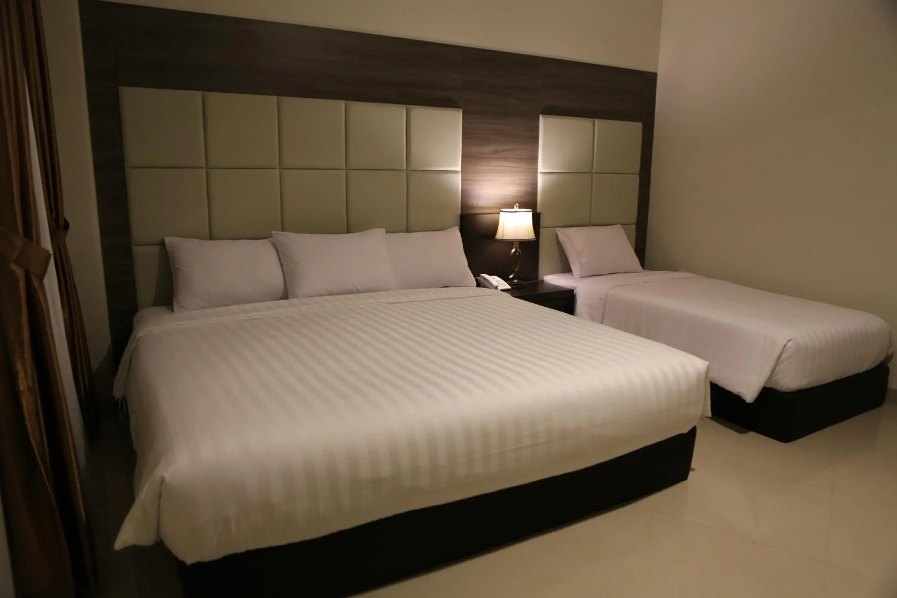 Bed in Hotel 55