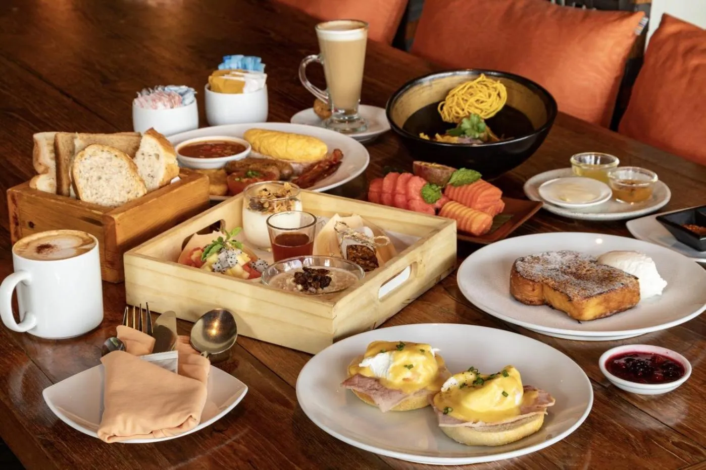 Continental breakfast in JW Marriott Phuket Resort and Spa