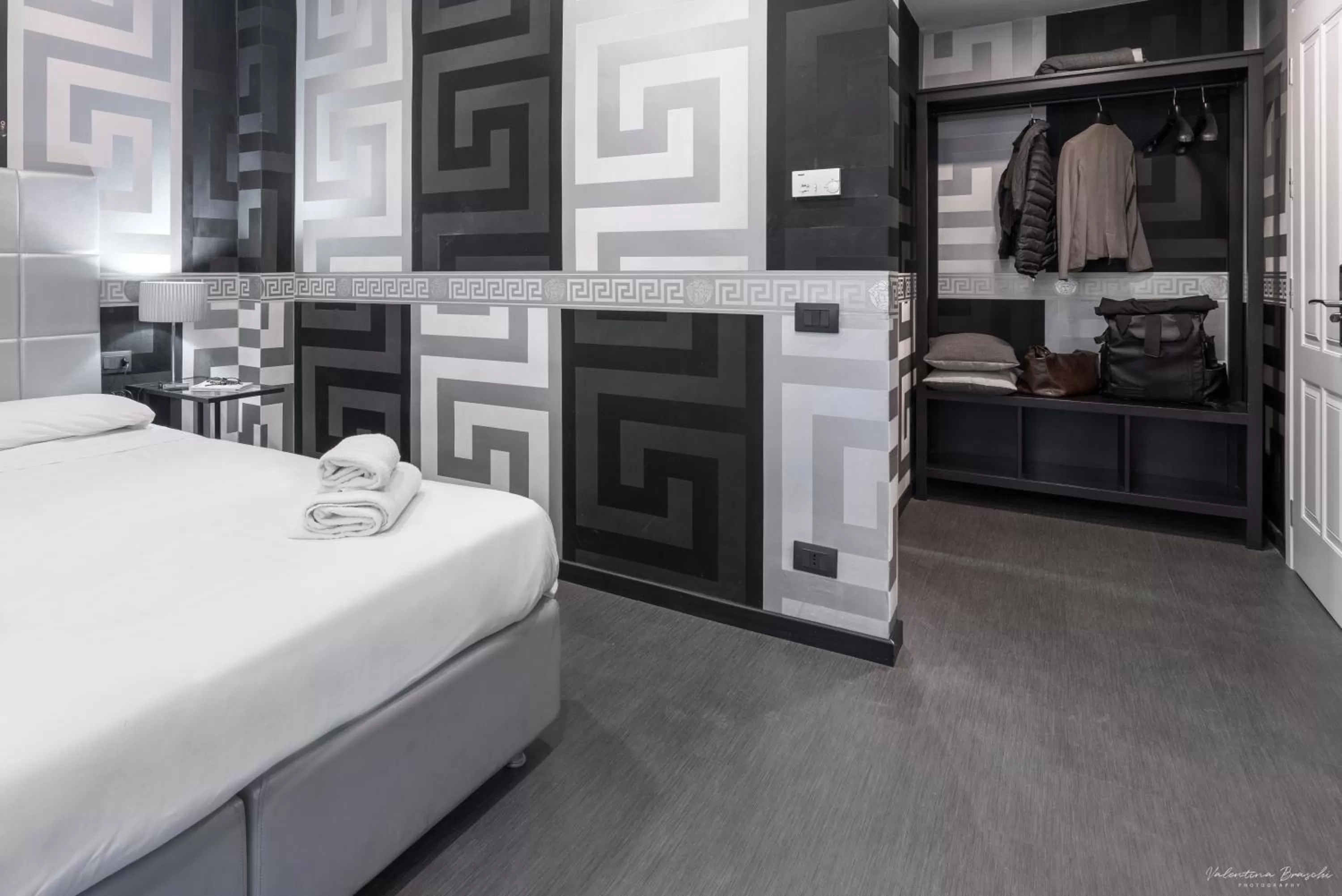 Bedroom, Bed in Hotel Spagna