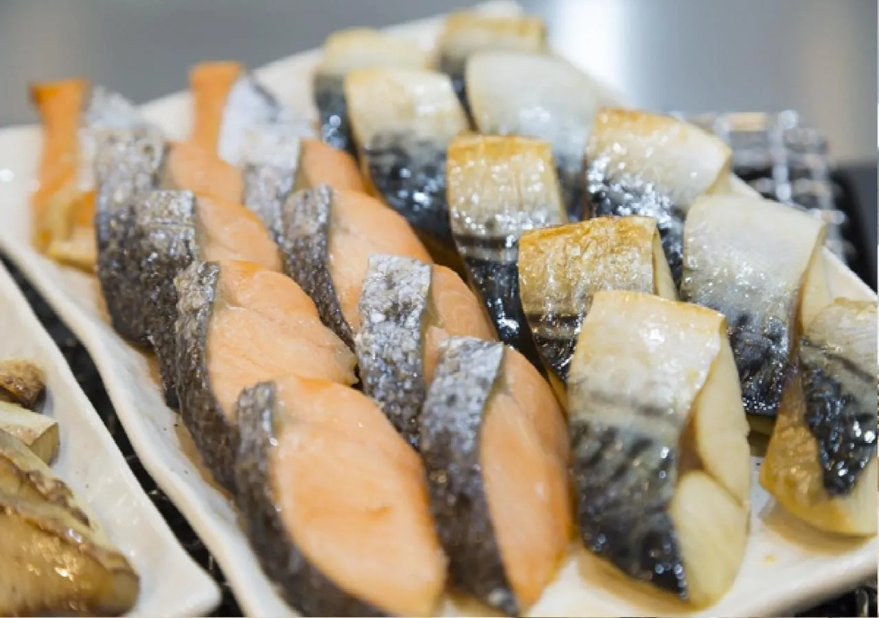 Buffet breakfast in Dormy Inn Premium Tokyo Kodenmacho