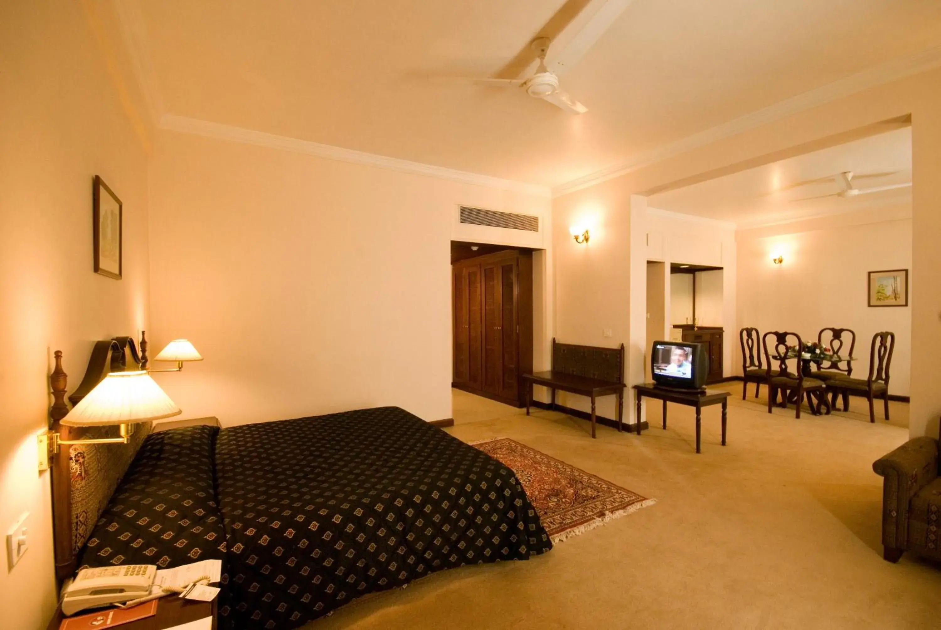 Photo of the whole room, Room Photo in Hotel Express Residency-Jamnagar