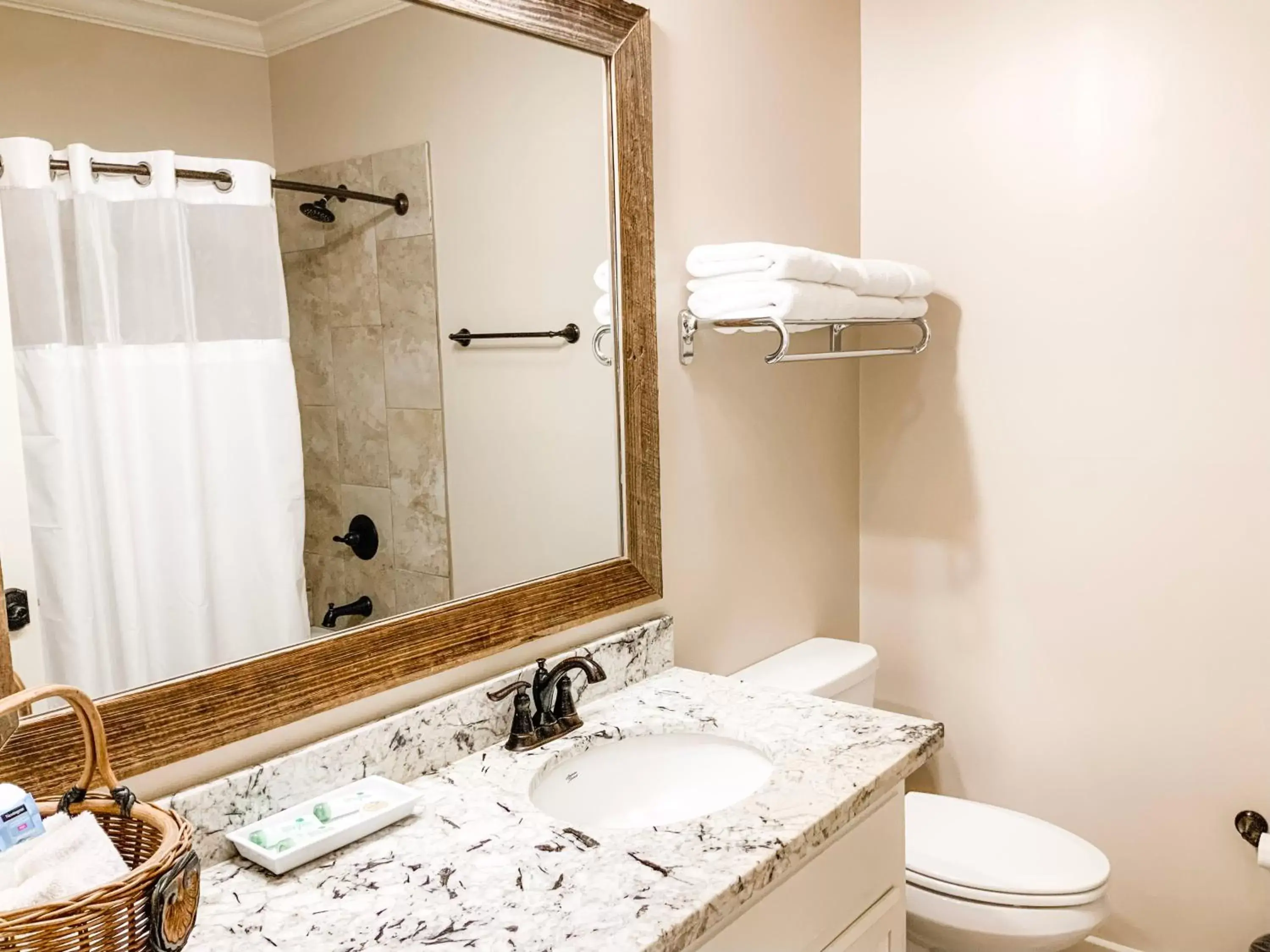 Bathroom in The Lodge at The Bluffs