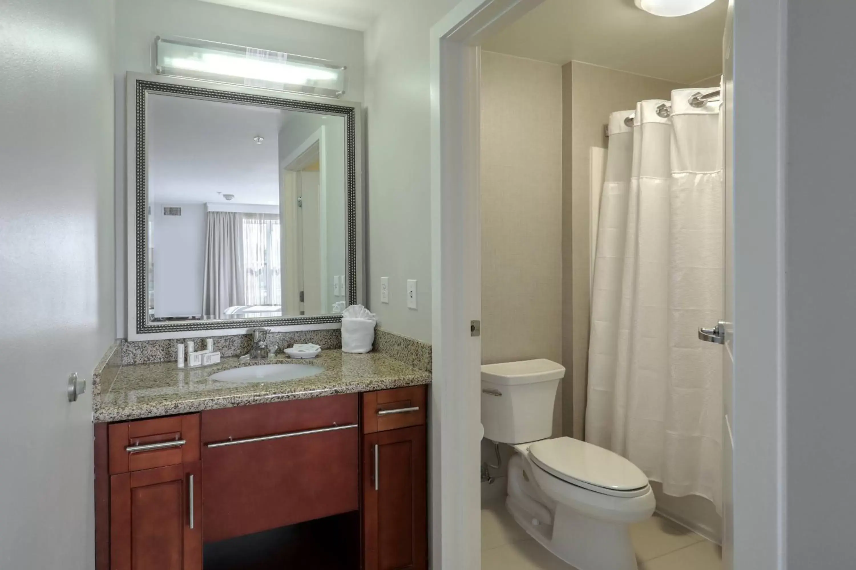 Bathroom in Residence Inn by Marriott Woodbridge Edison/Raritan Center